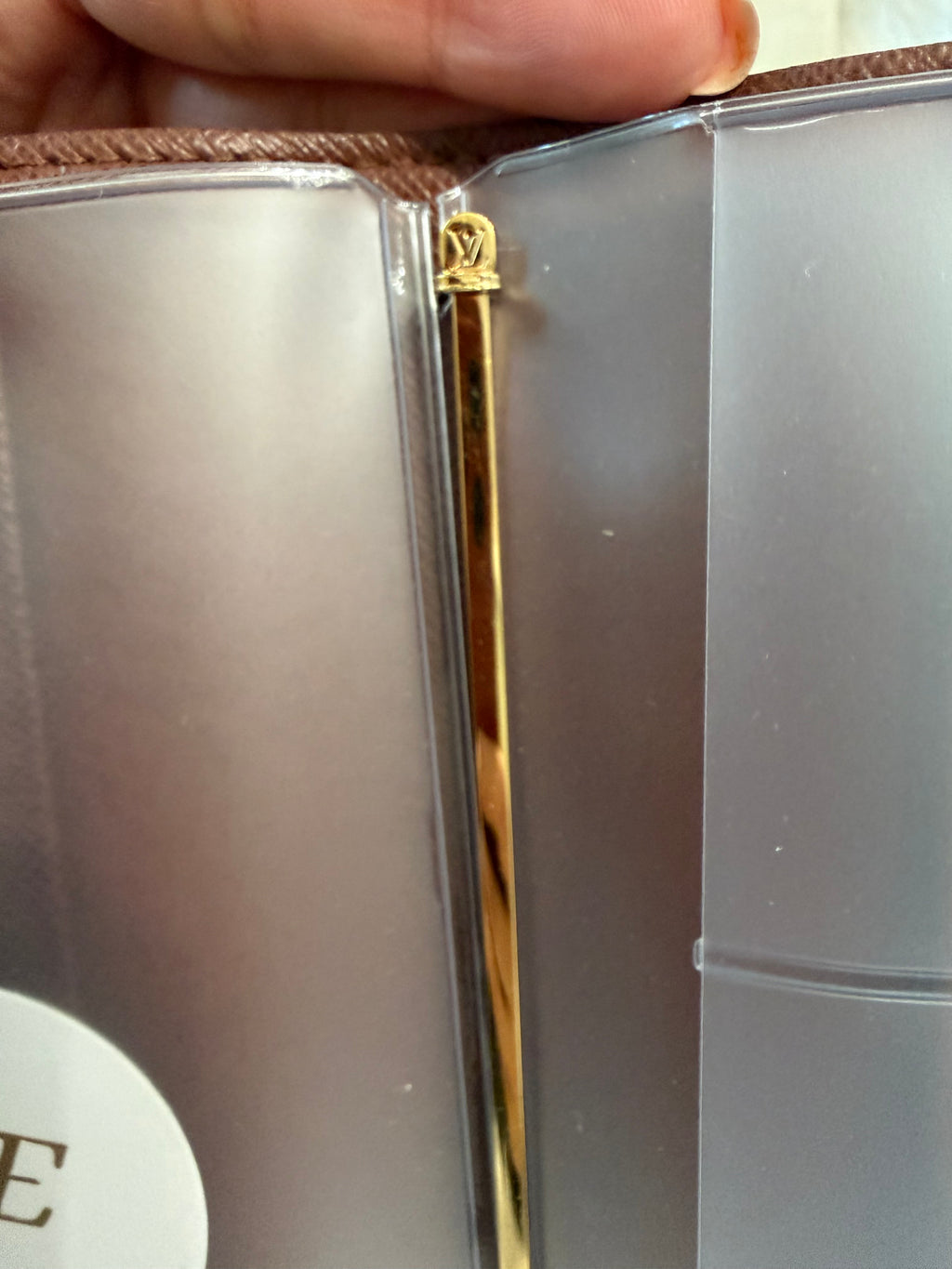 LOUIS VUITTON MONOGRAM CANVAS PM AGENDA COVER/NOTEBOOK