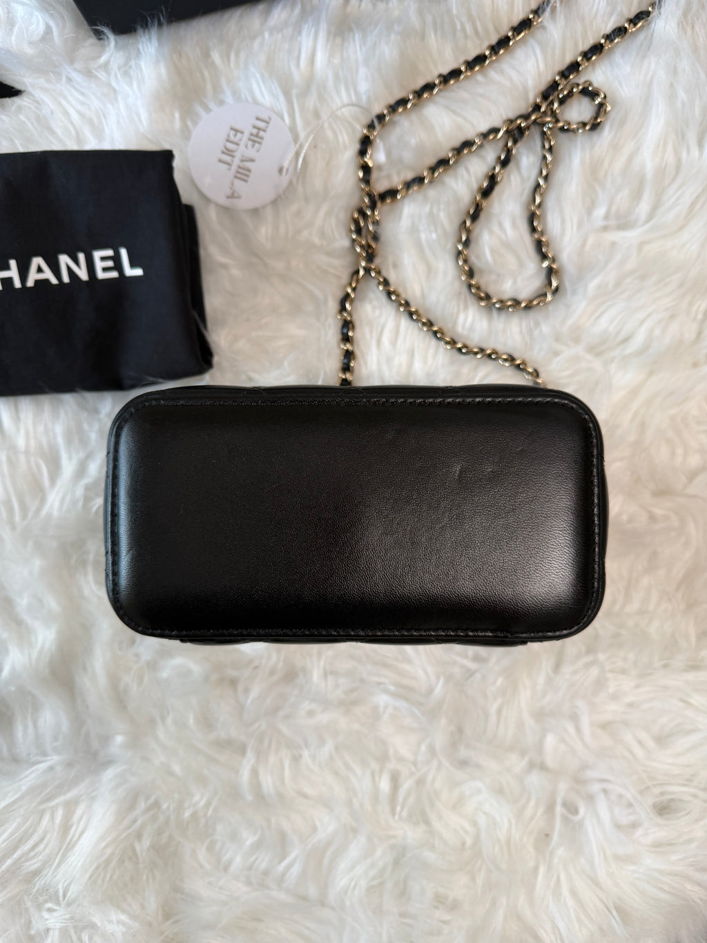 CHANEL VANITY BAG LAMBSKIN GHW