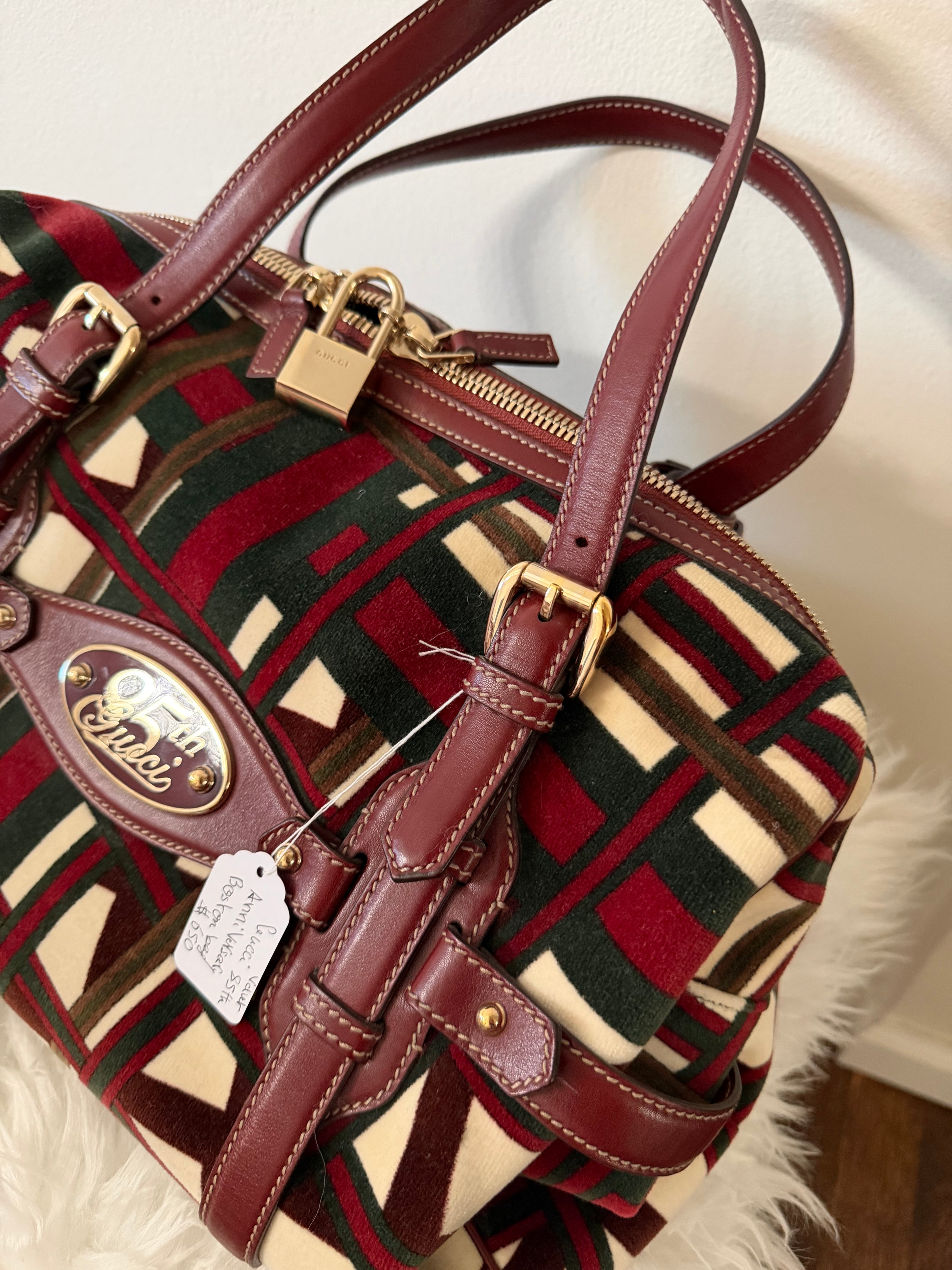 Gucci 85th Anniversary Boston Bag
