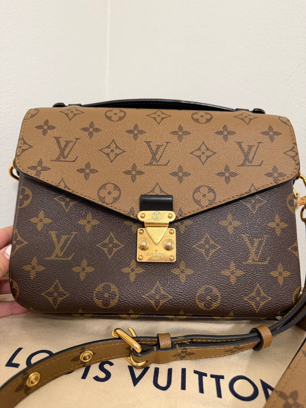 Louis Vuitton REVERSE MONOGRAM METIS