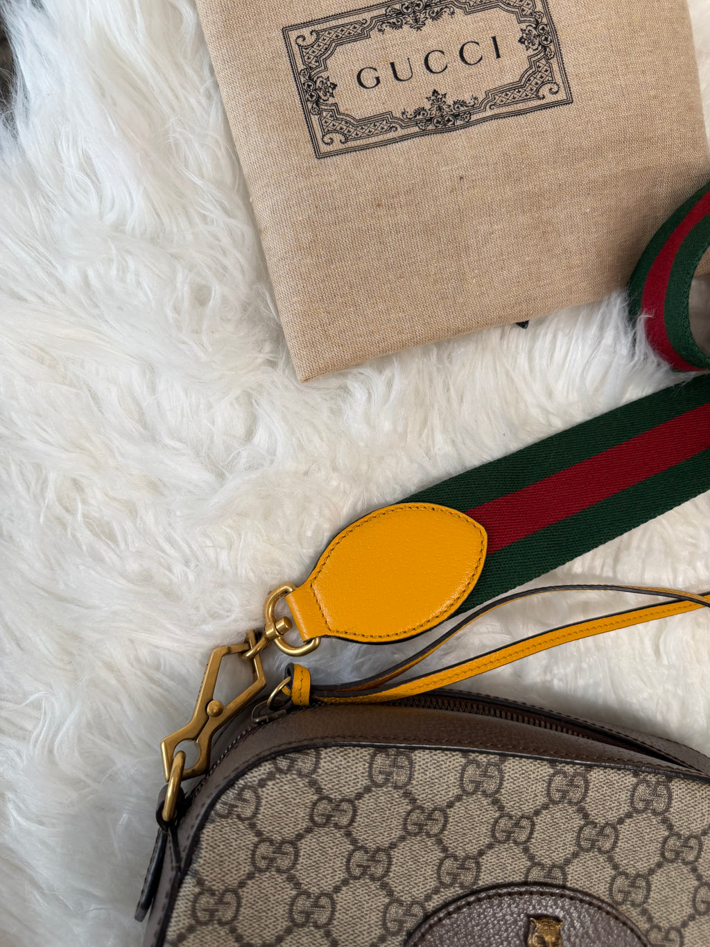 GUCCI NEO CAMERA GG SUPREME MESSANGER BAG