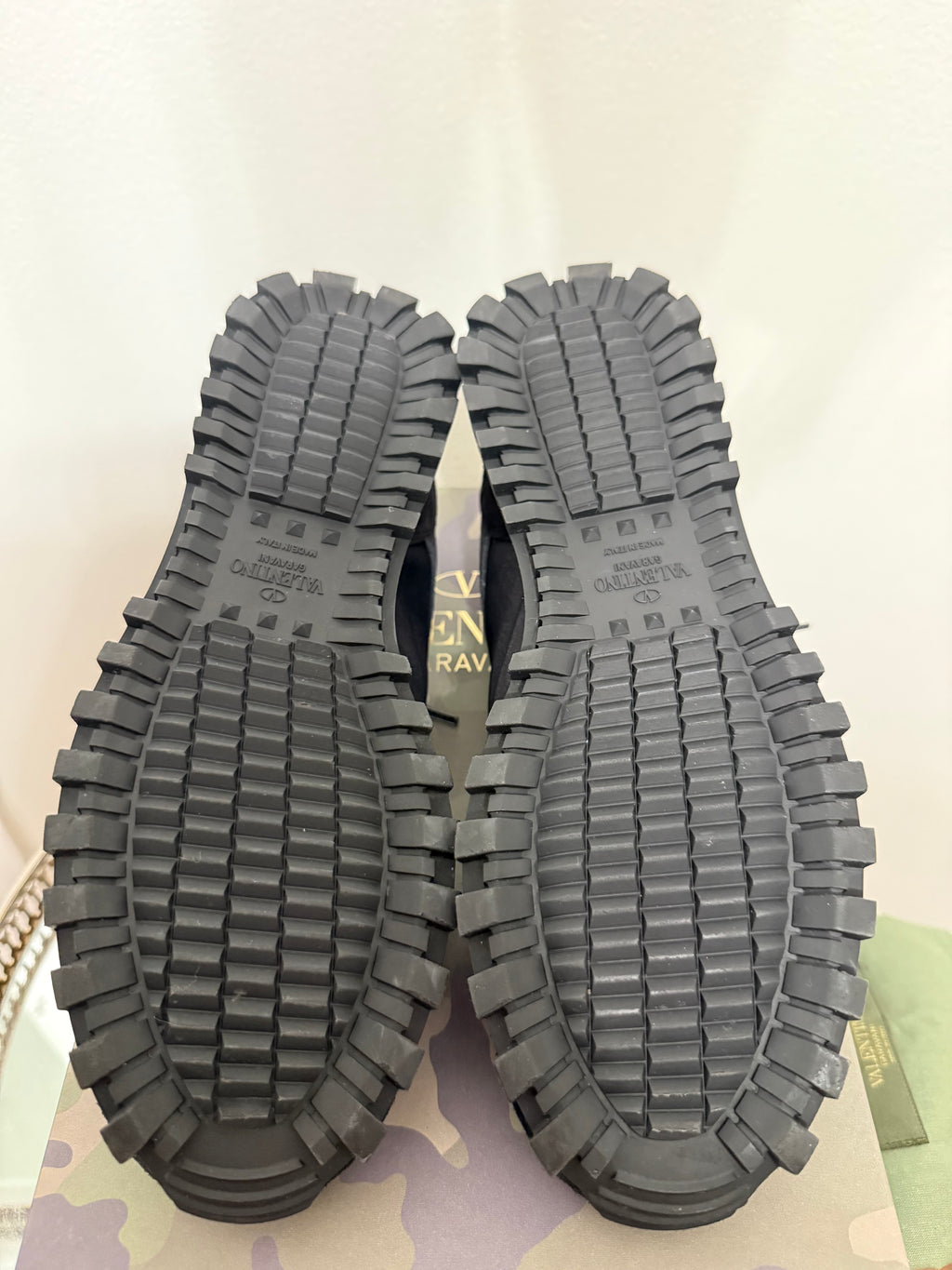 Valentino camouflage sneakers