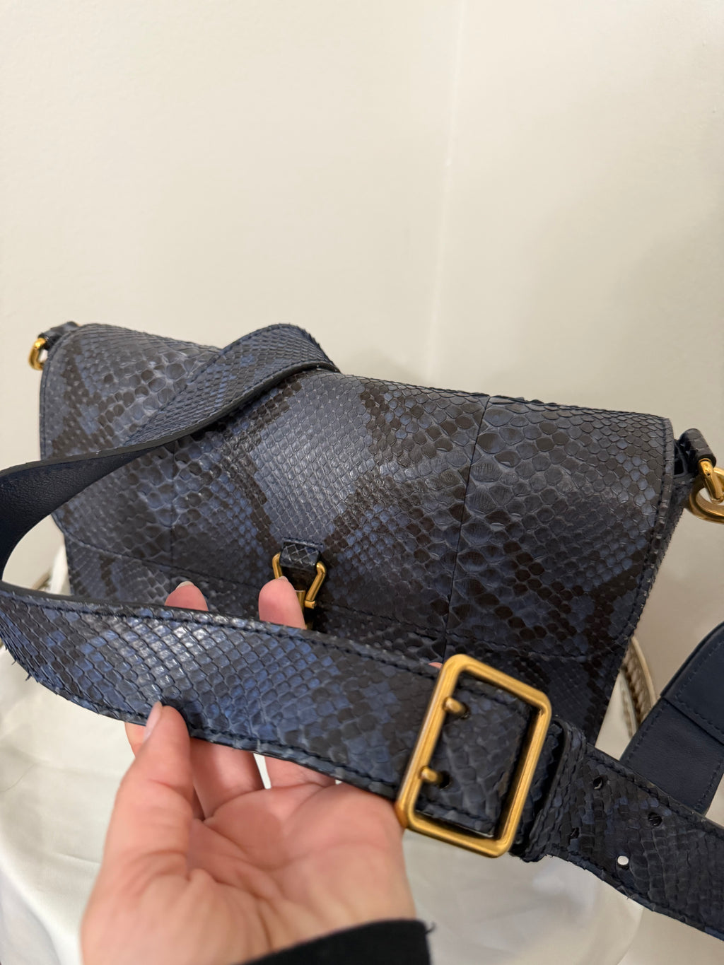 Gucci JACKIE PYTHON MEDIUM BAG