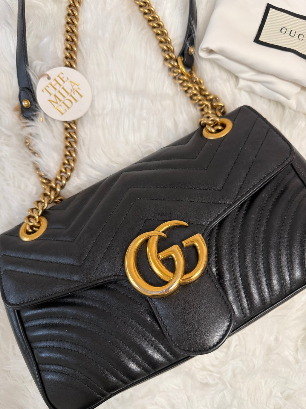 GUCCI GG MARMONT SHOULDER BAG
