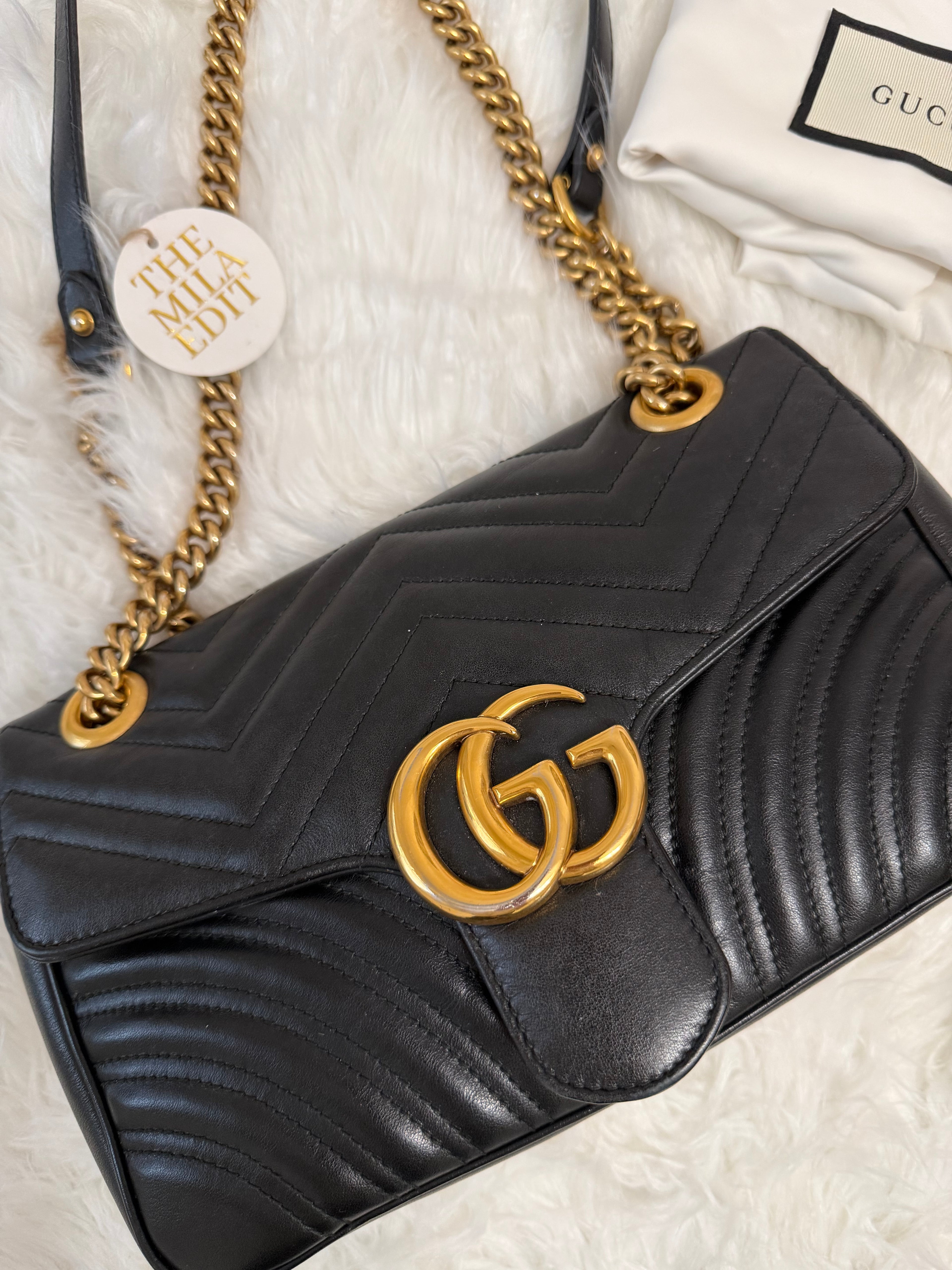 GUCCI GG MARMONT SHOULDER BAG