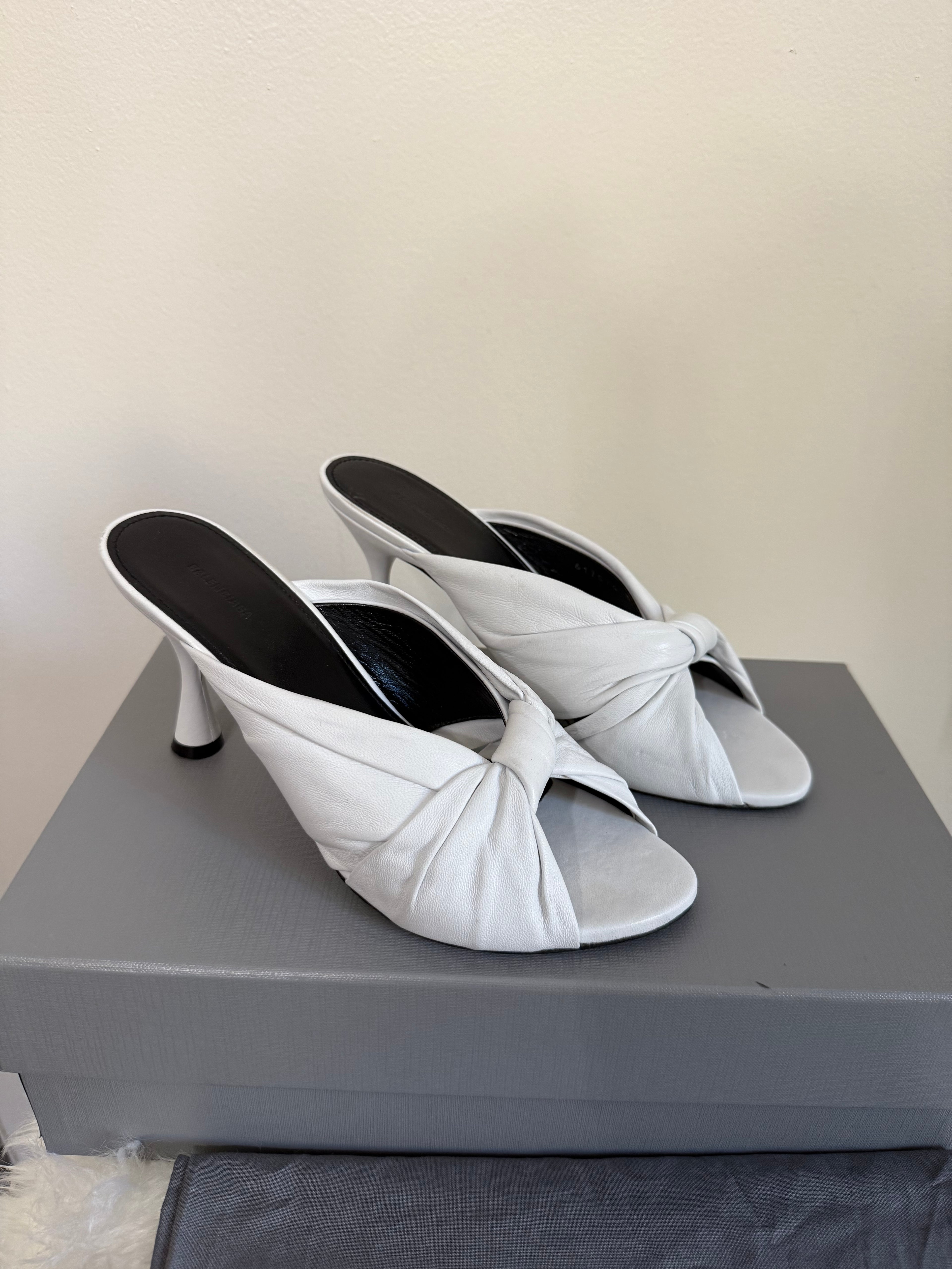 BALENCIAGA DRAPY SANDALS