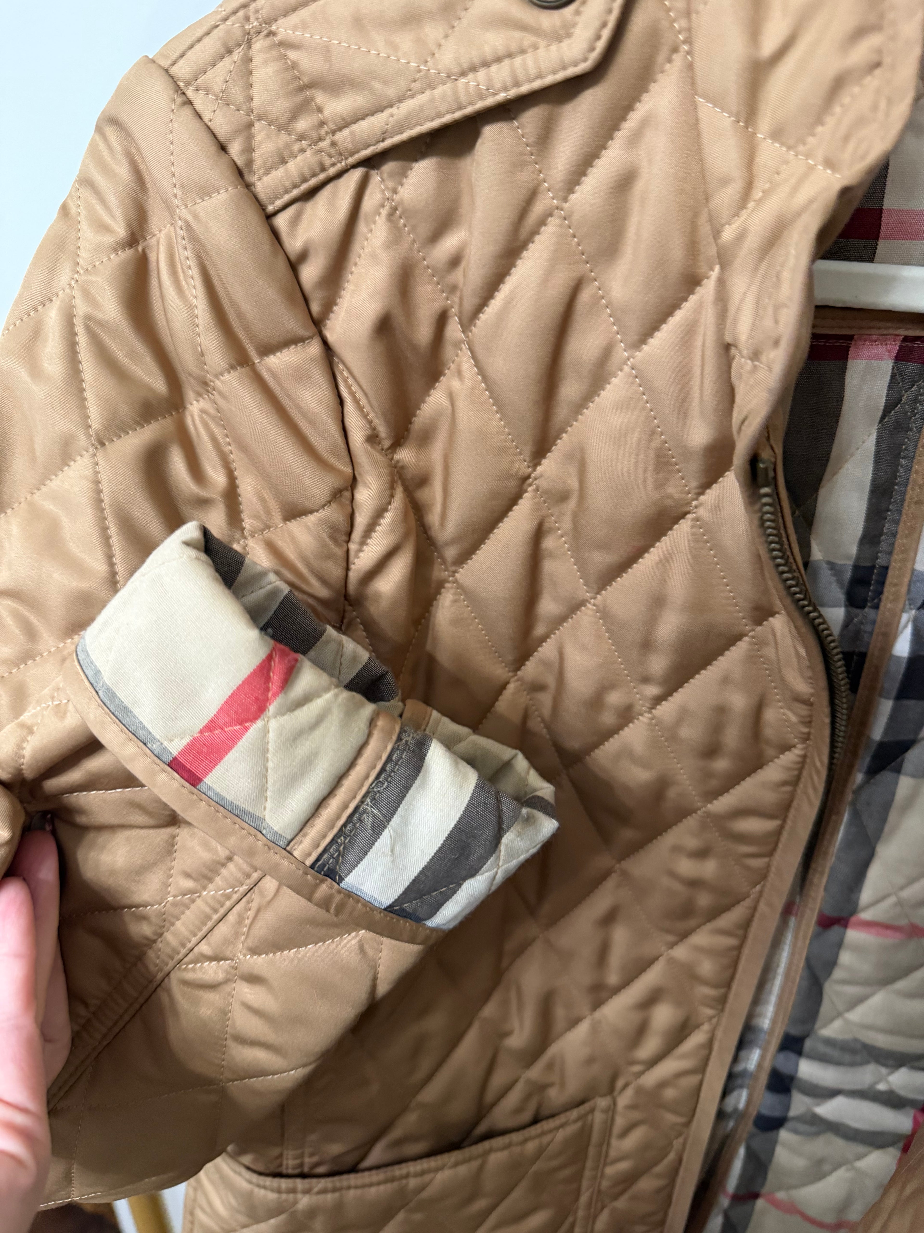 BURBERRY LADIES ZIPUP THERMAL REGULATED JACKET