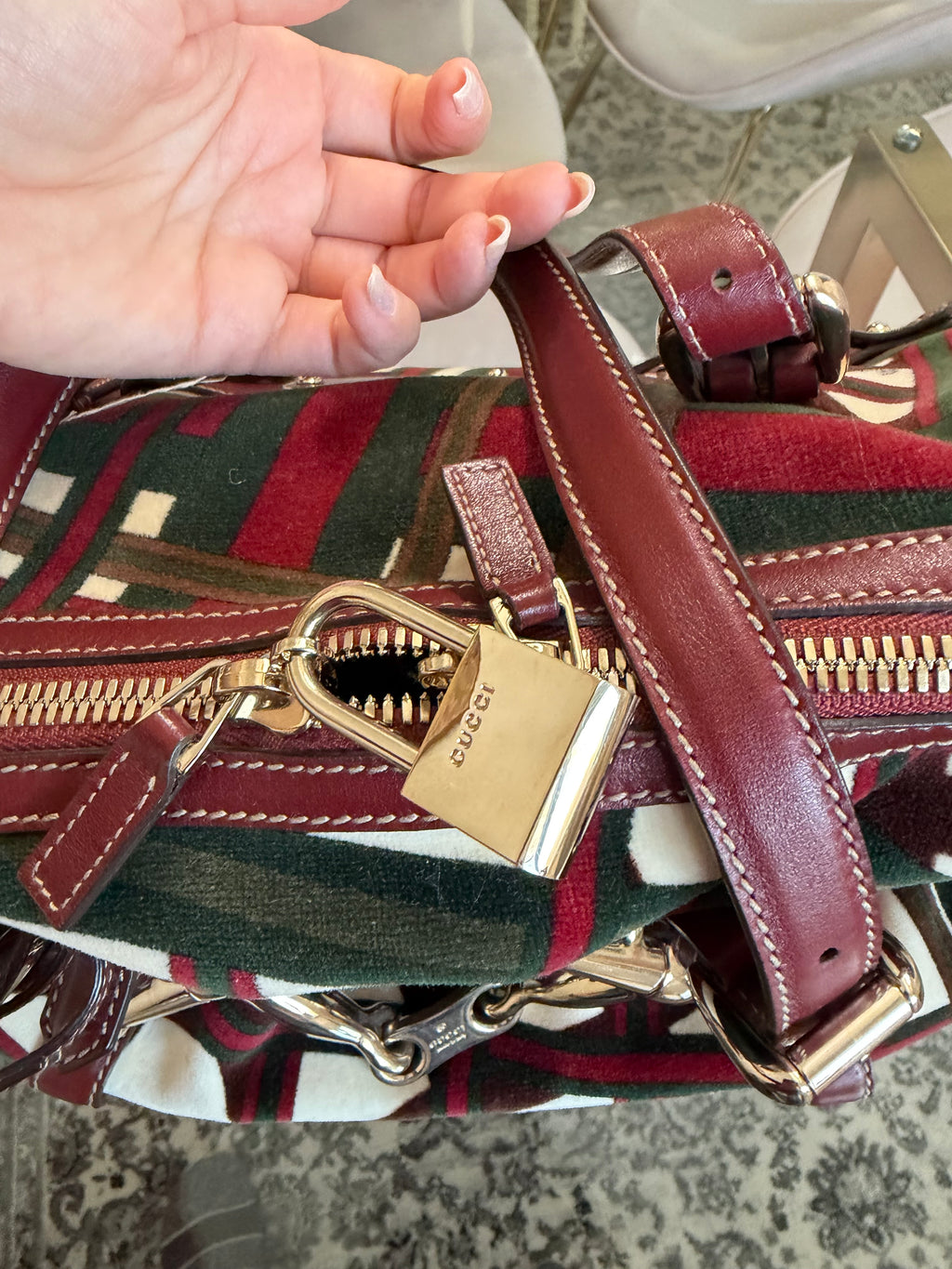 Gucci 85th Anniversary Boston Bag