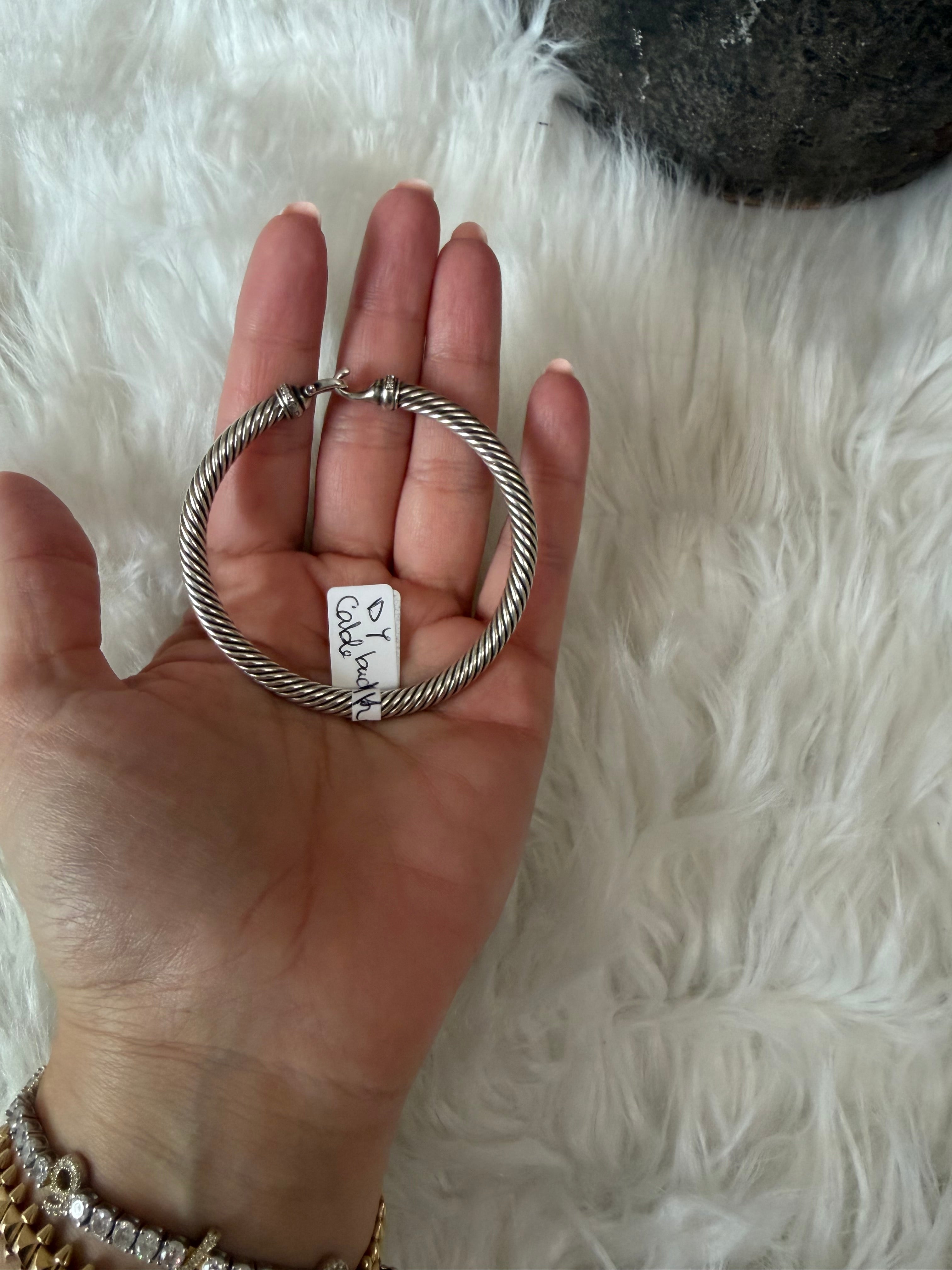 David Yurman Buckle classic Cable bracelet