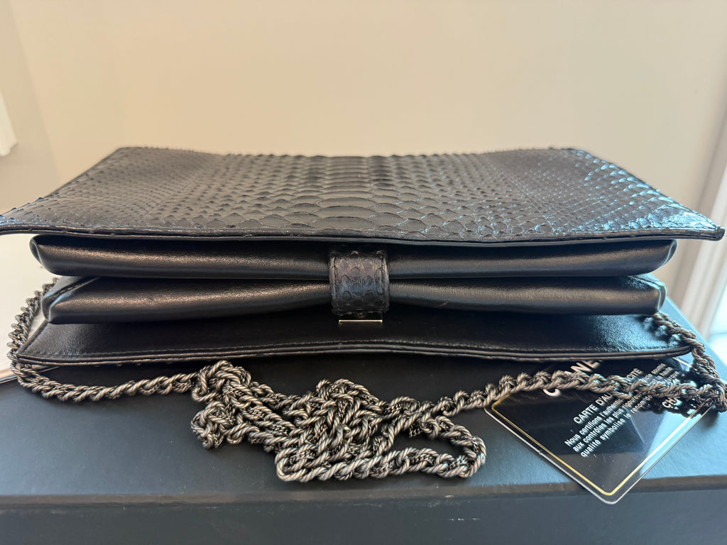 Chanel Python (Exotic) shoulder bag