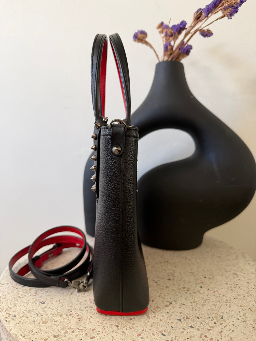 CHRISTIAN LOUBOUTIN CABATA MINI TOTE BAG