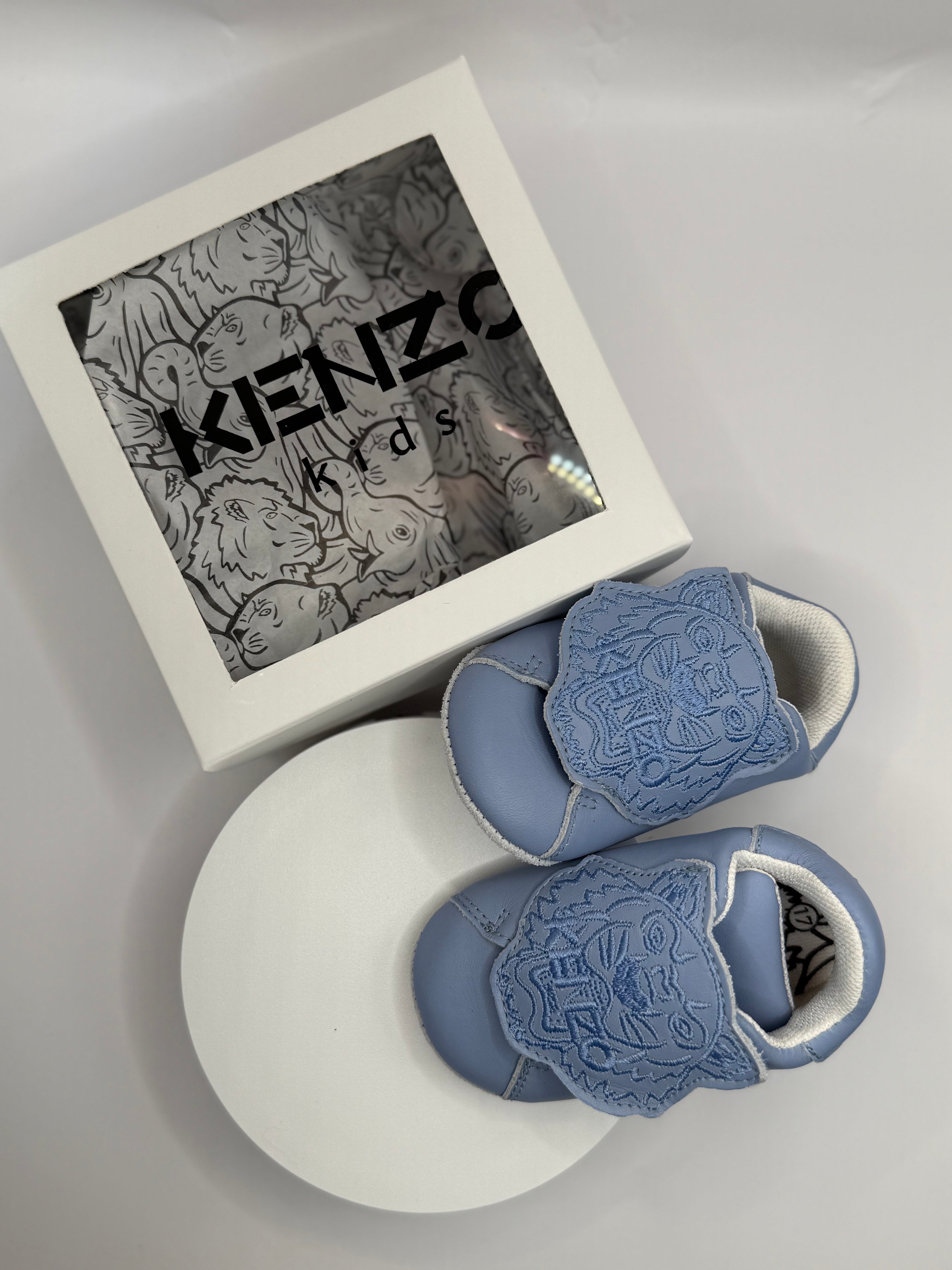 Kenzo baby bootie blue