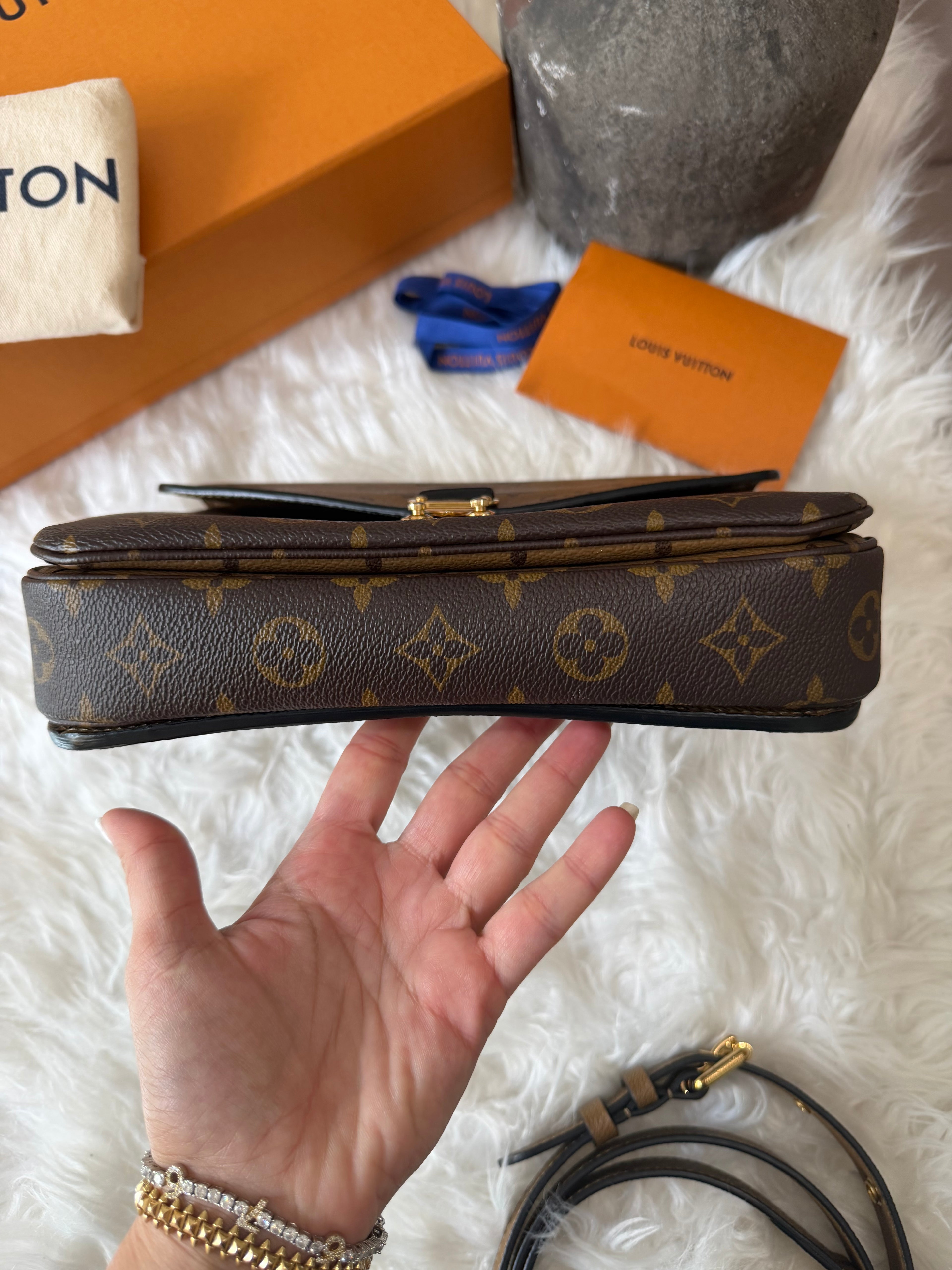 LOUIS VUITTON MONOGRAM POCHETTE METIS