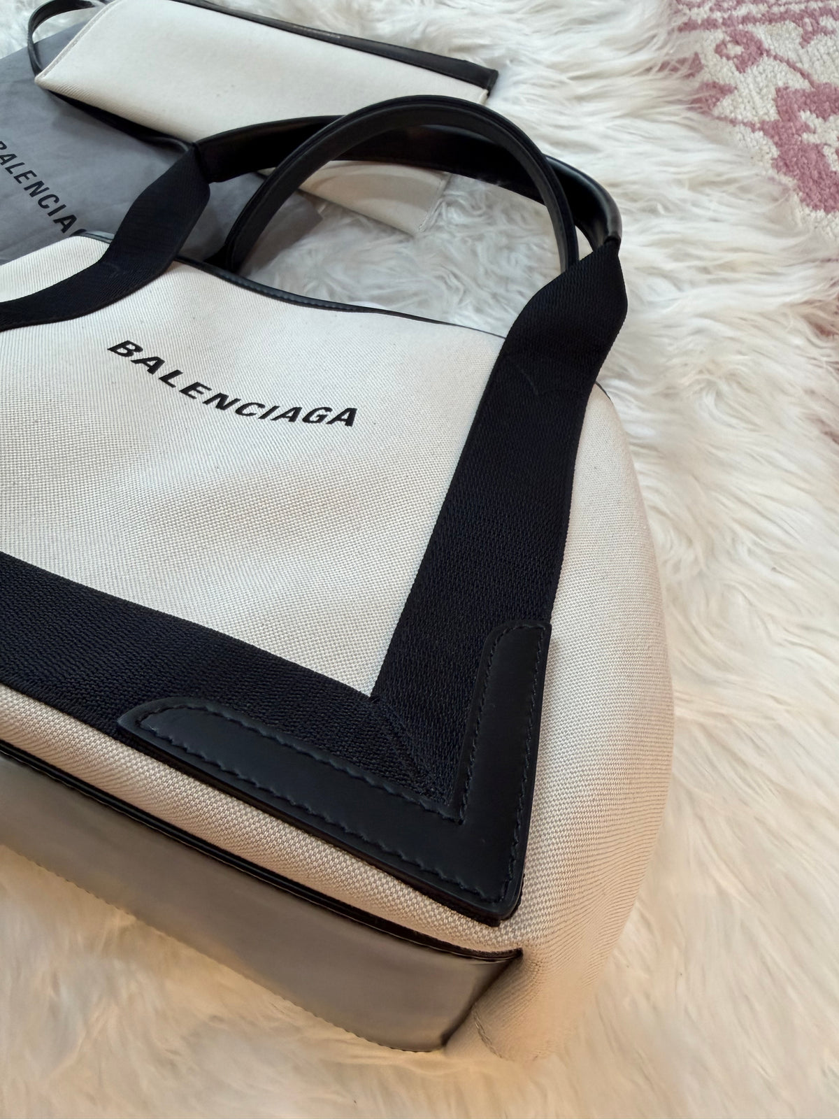 BALENCIAGA CABAS SMALL TOTE BAG