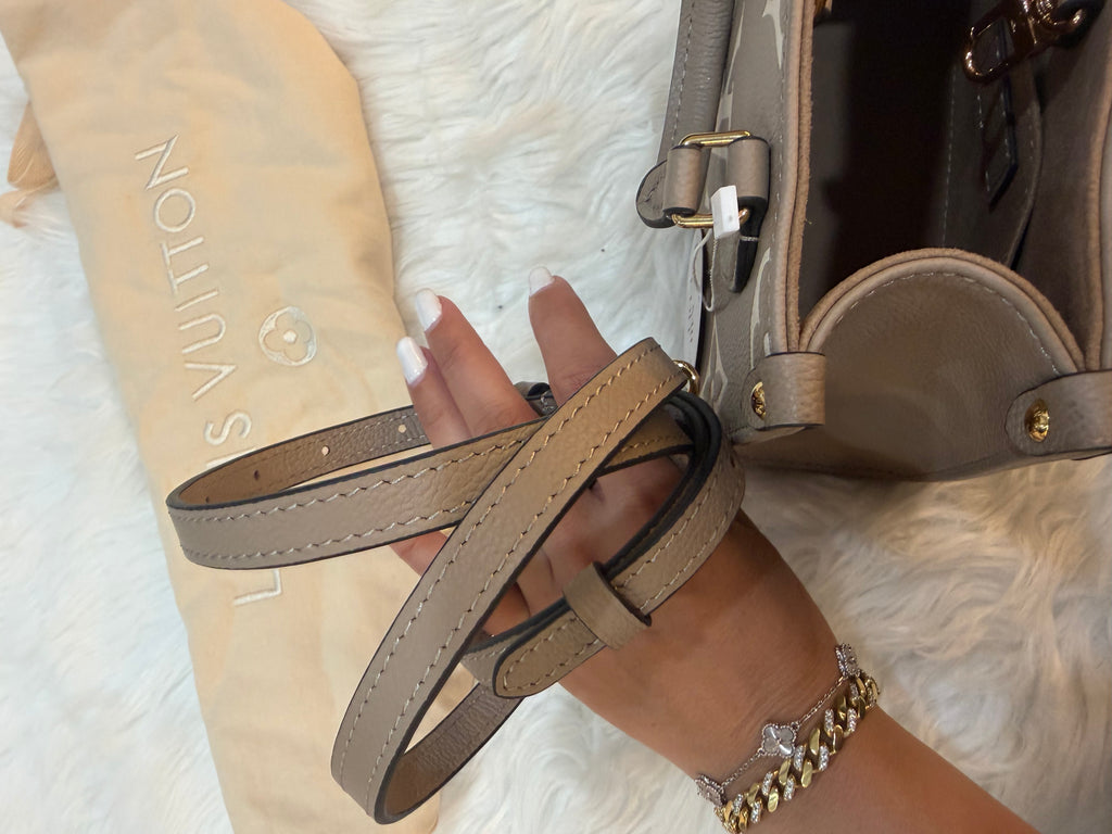 LOUIS VUITTON GIANT FELICIE ON THE GO BB BAG