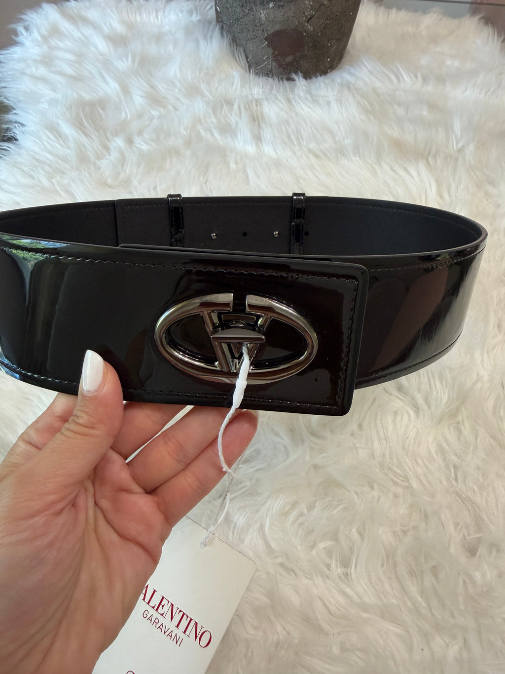 VALENTINO GARAVANI V LOGO BOLD EDITION BELT