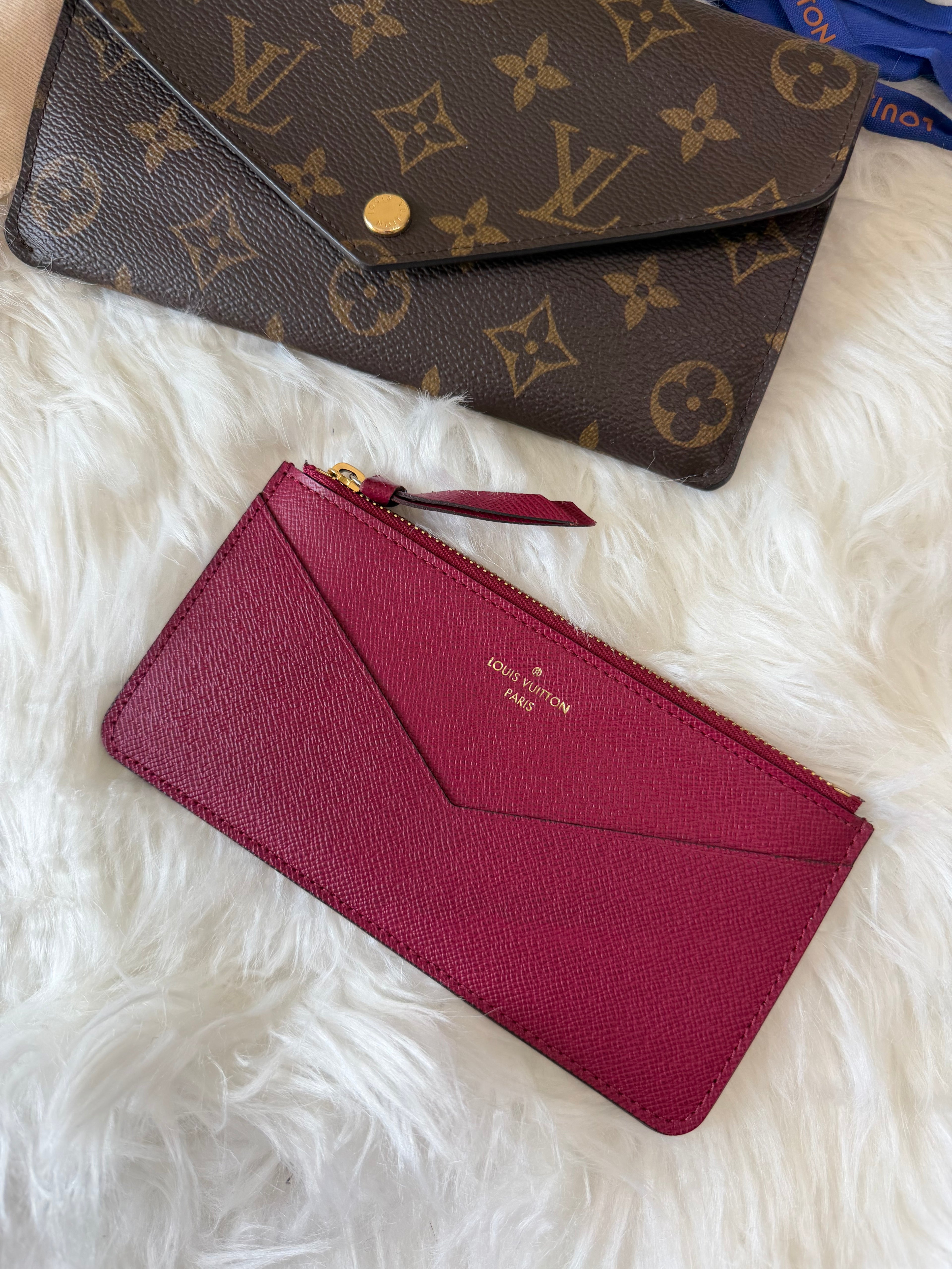 LOUIS VUITTON JEANNE WALLET IN MONOGRAM CANVAS