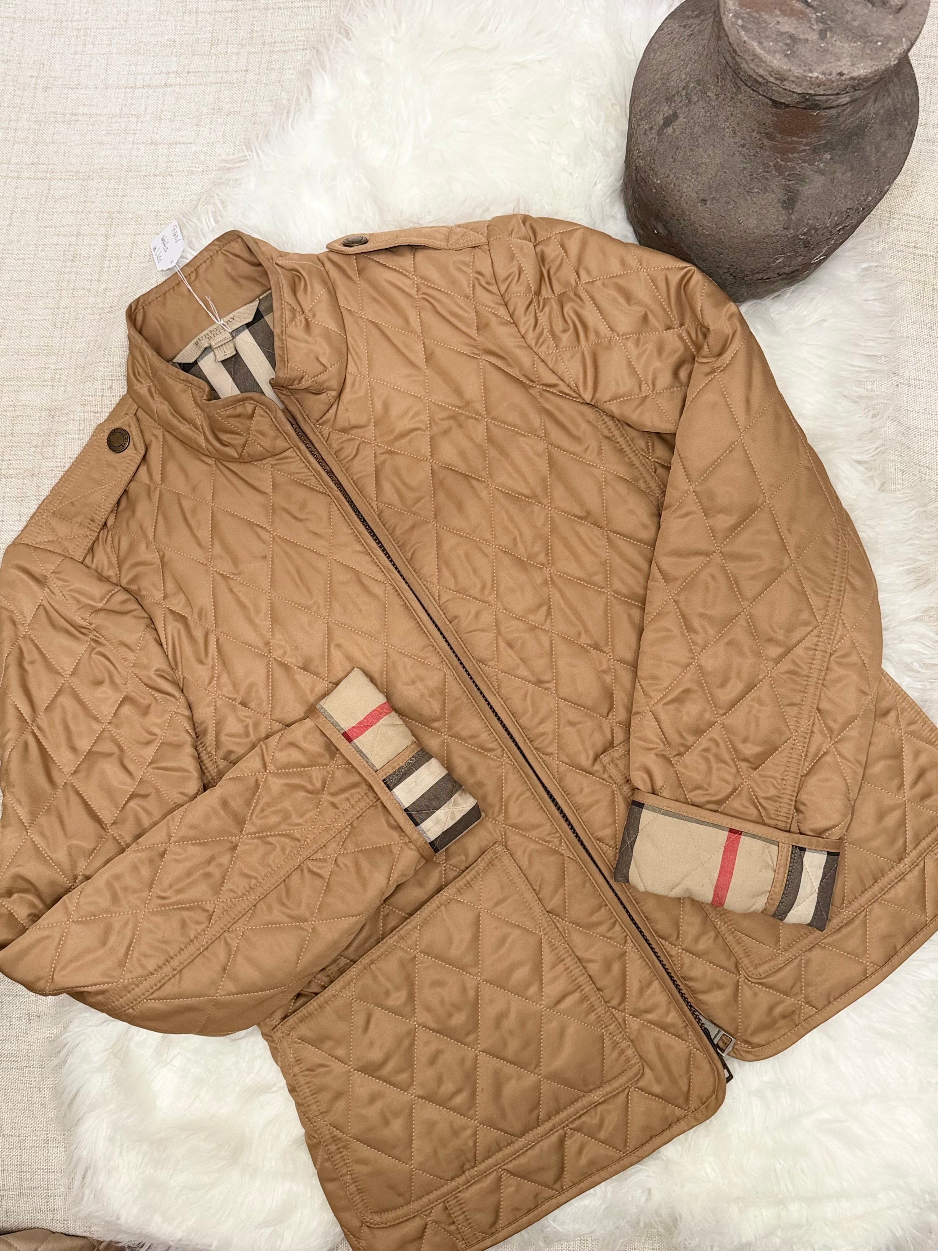 BURBERRY LADIES ZIPUP THERMAL REGULATED JACKET