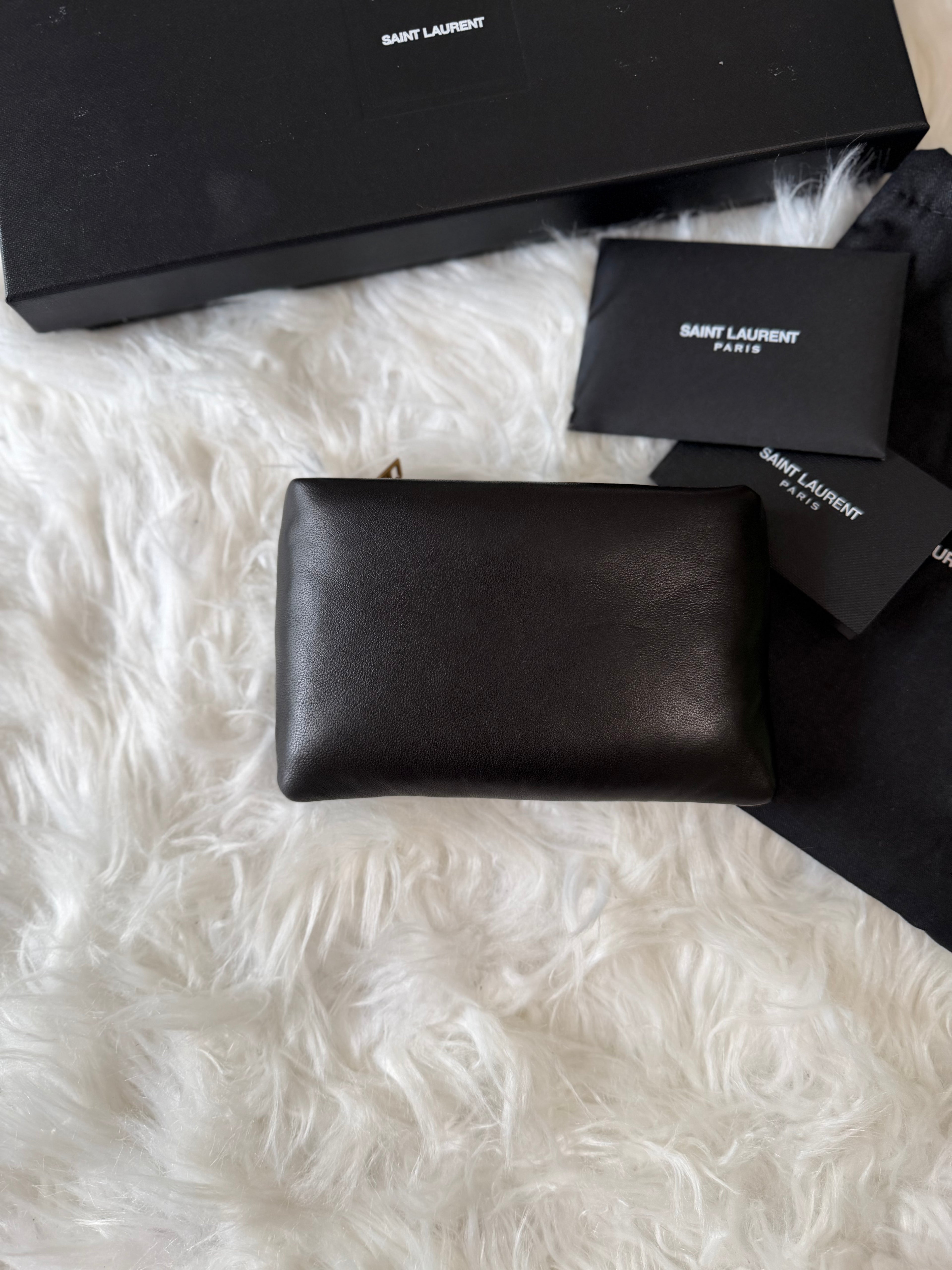 SAINT LAURENT CALYPSO MINI PILLOW POUCH