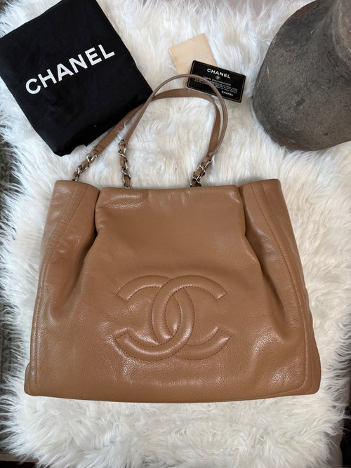 CHANEL CAVIAR CC TIMELESS TOTE