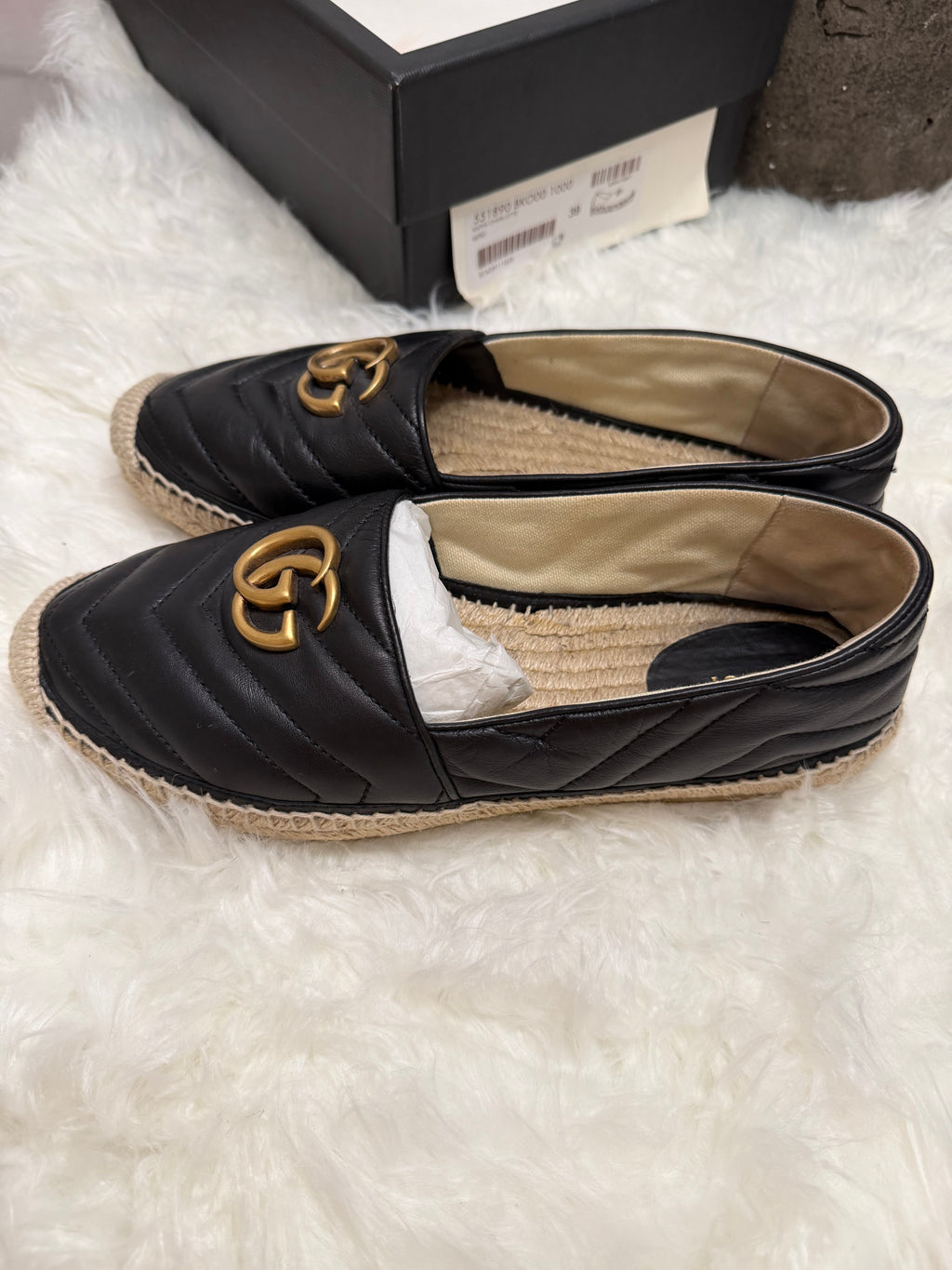 GUCCI Nappa Charlotte Mules