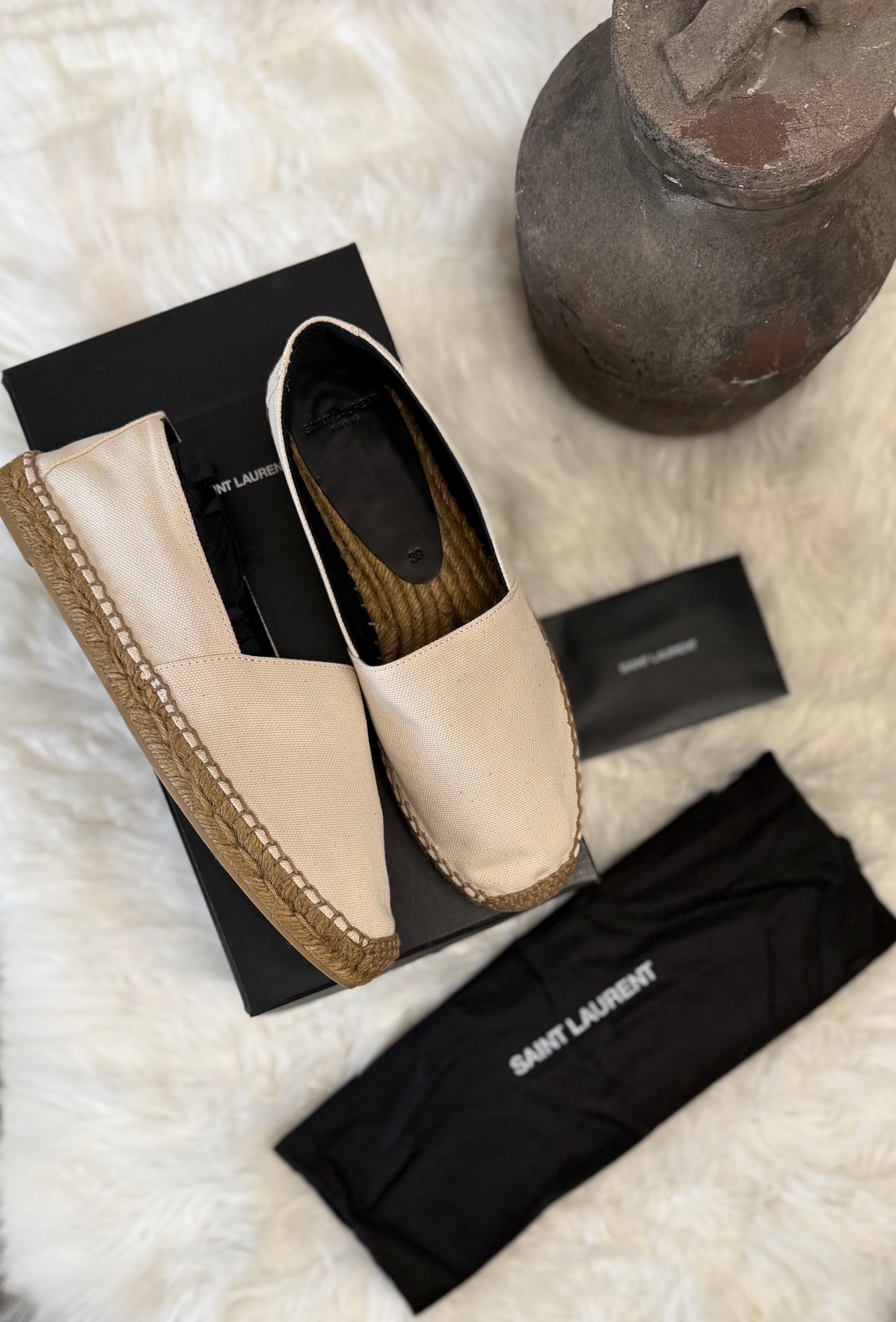 SAINT LAURENT ESPADRILLE