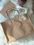 GUCCI DENIM OPHEDIA GG TOTE BAG LARGE