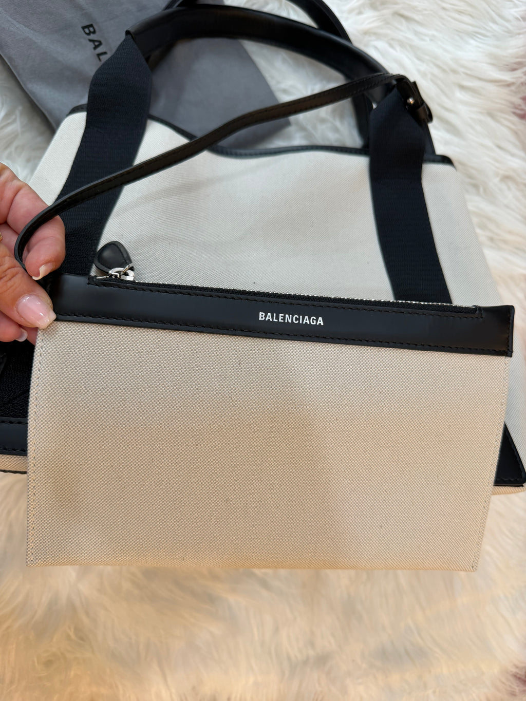 BALENCIAGA CABAS SMALL TOTE BAG