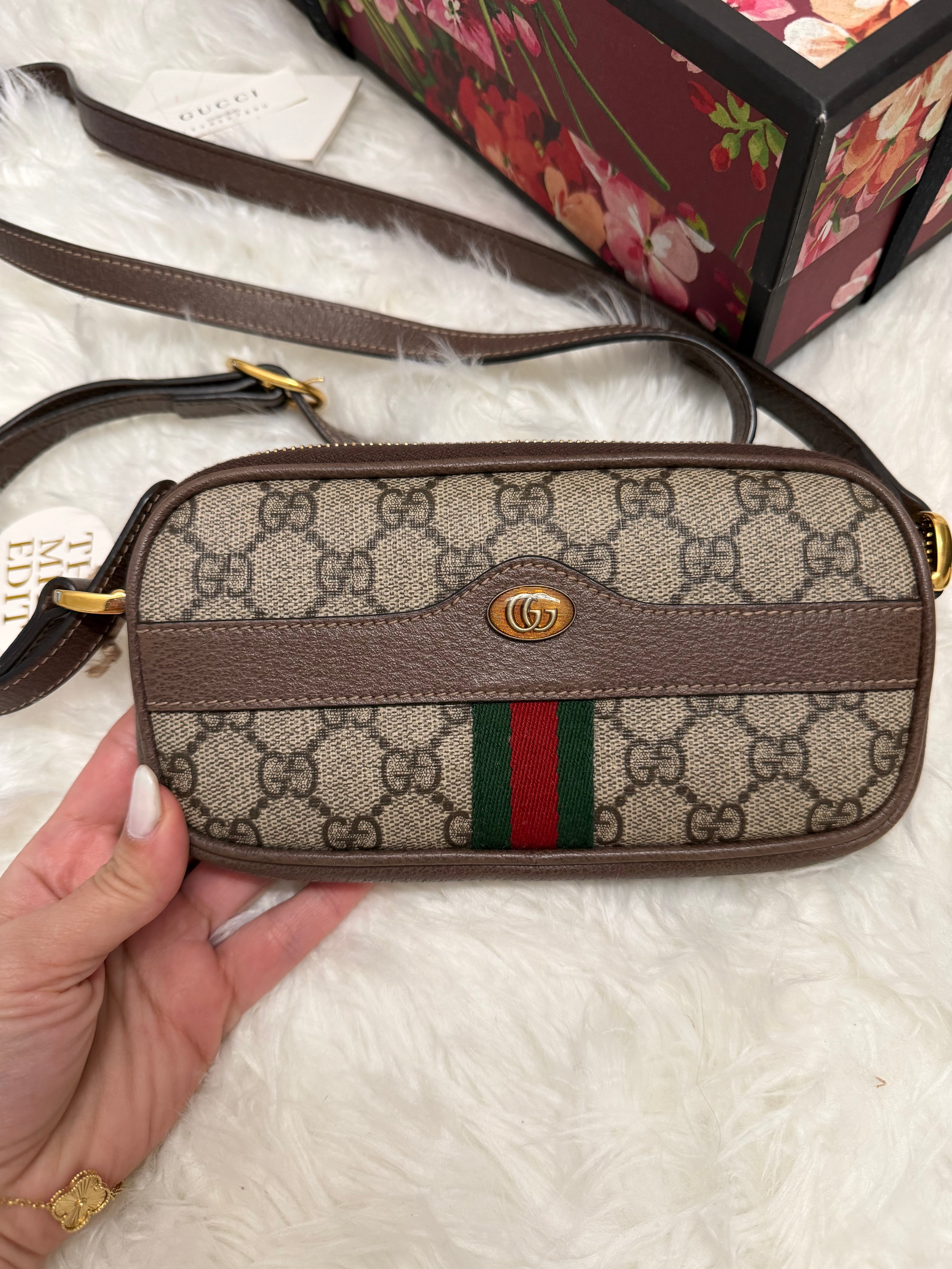 GUCCI OPHEDIA CROSSBODY SMALL BAG