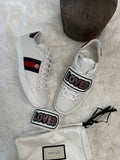 CALFSKIN AYERS NEW ACE SNEAKERS WITH LOVE PATCH