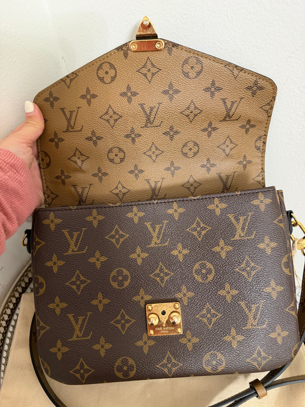 Louis Vuitton REVERSE MONOGRAM METIS