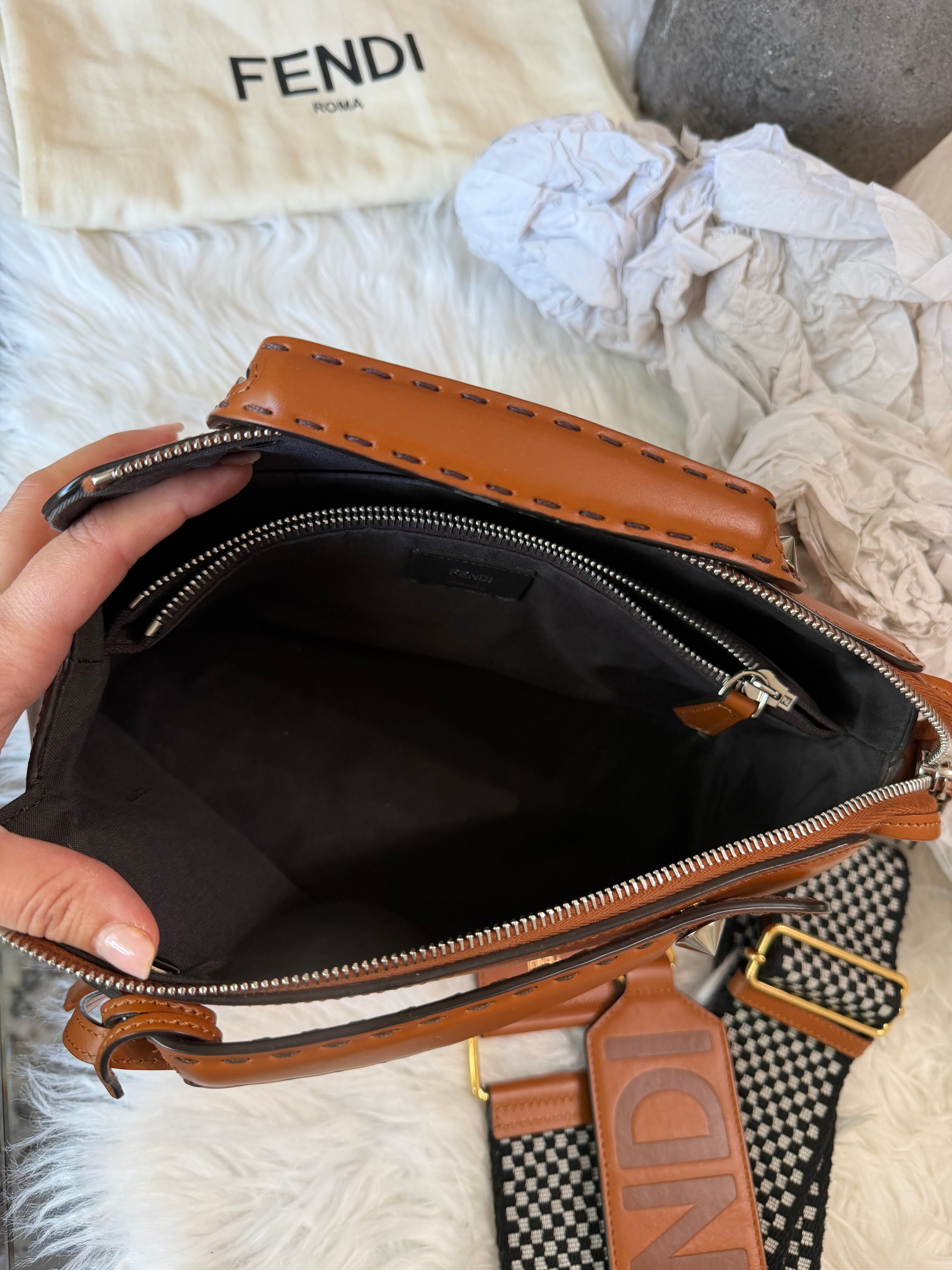 FENDI BY THE WAY BAG LEATHER BAG