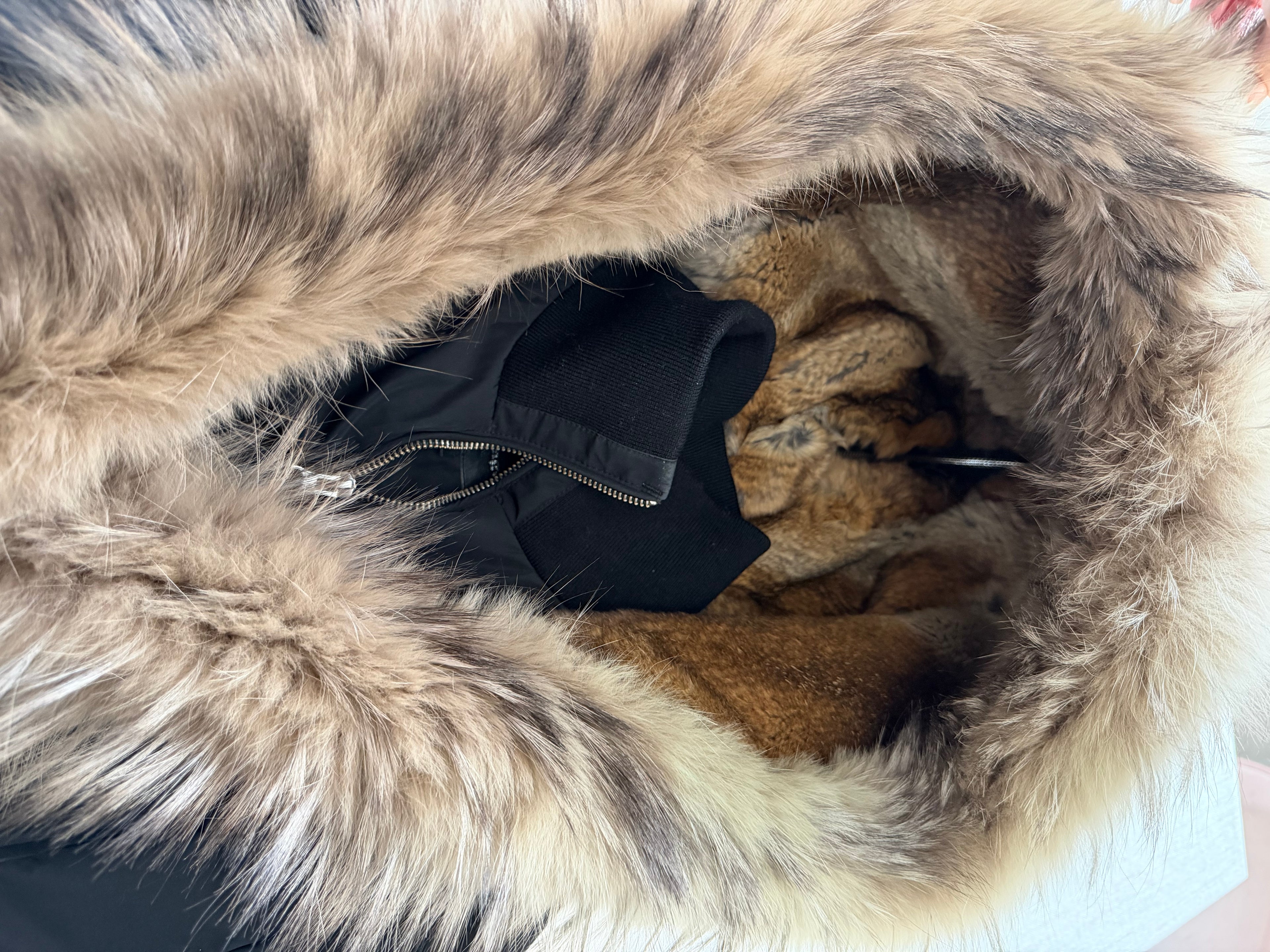 Mackage Long Coat with fur hood