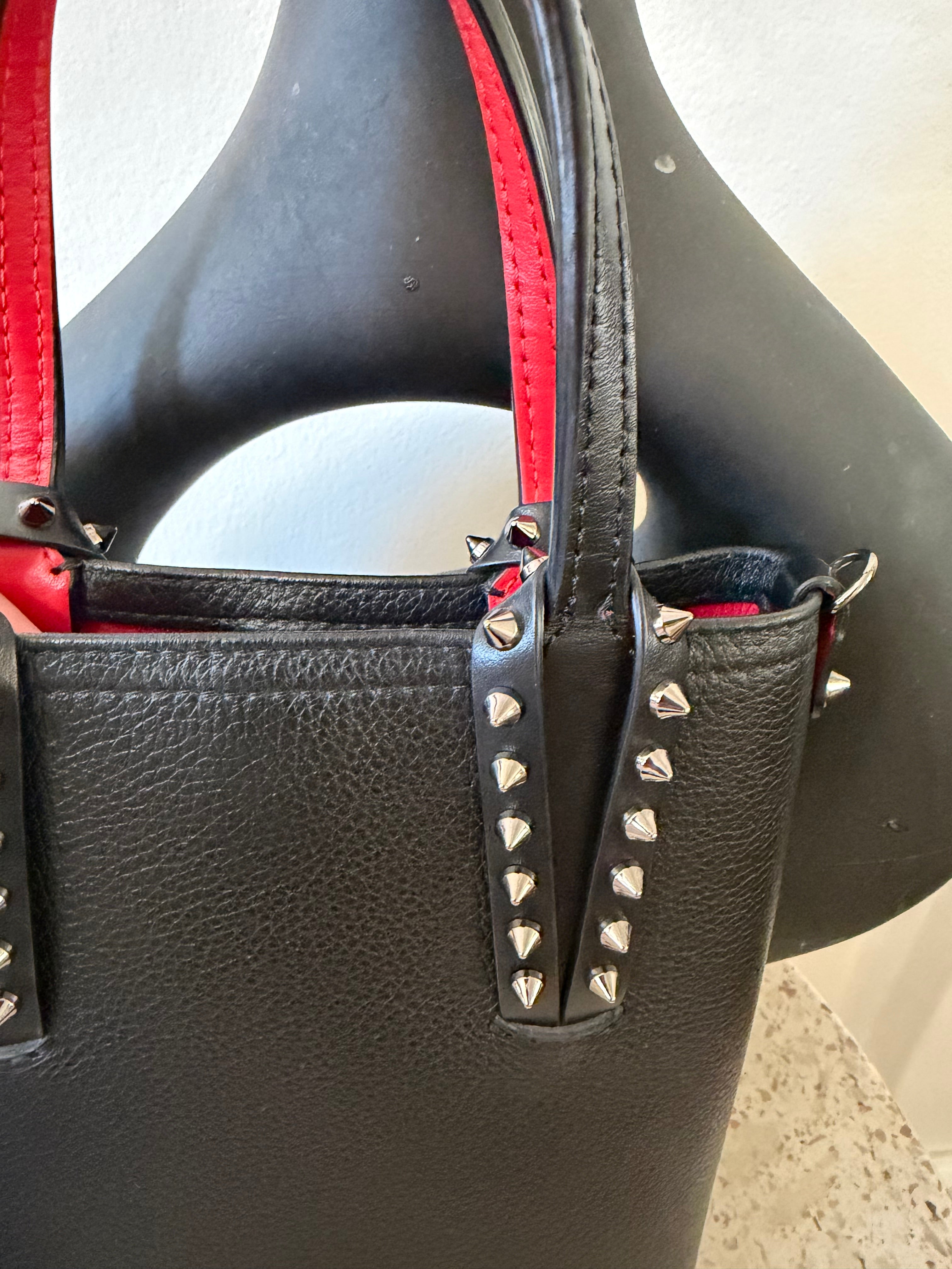 CHRISTIAN LOUBOUTIN CABATA MINI TOTE BAG