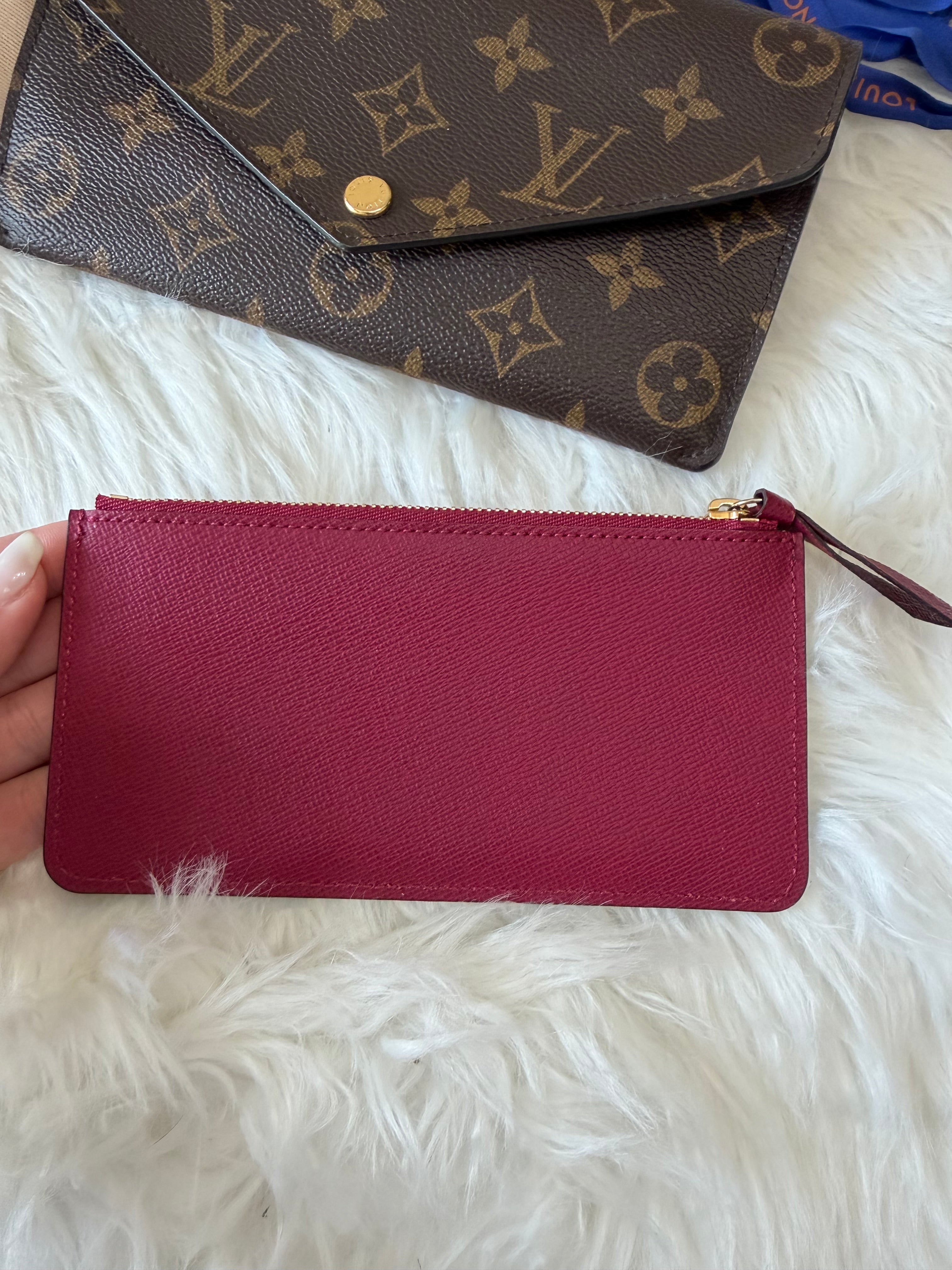 LOUIS VUITTON JEANNE WALLET IN MONOGRAM CANVAS