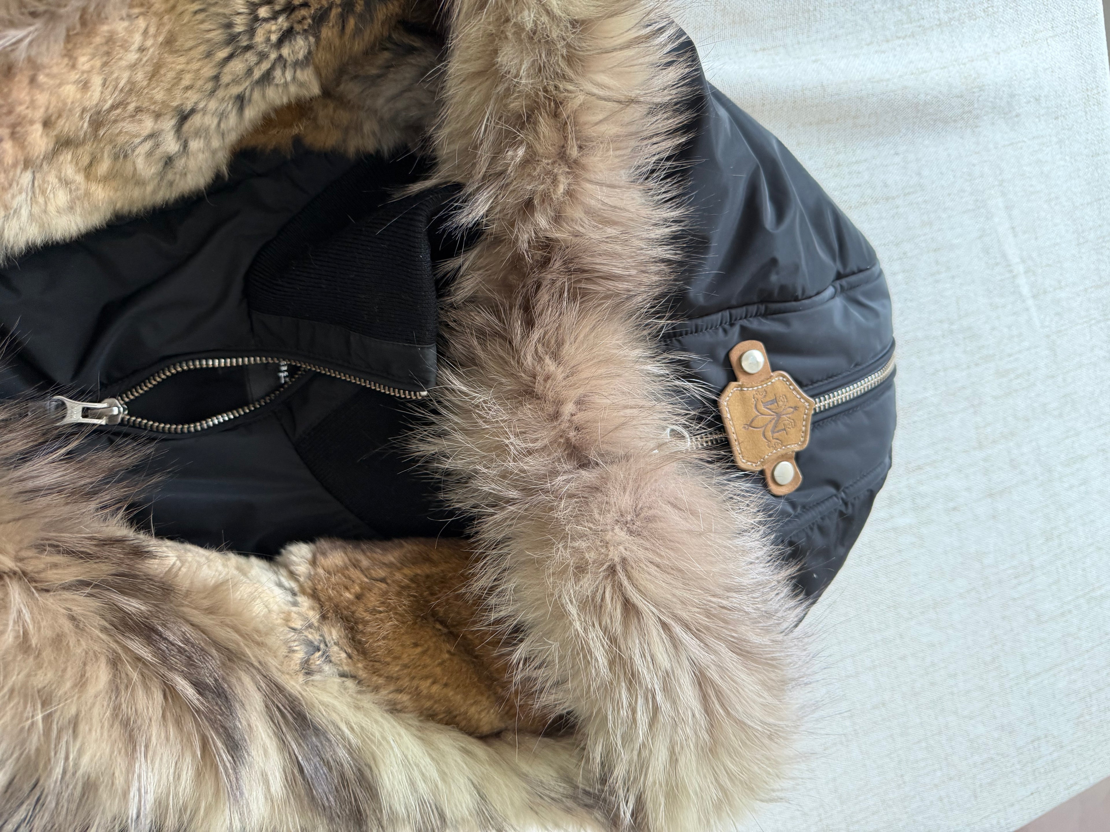 Mackage Long Coat with fur hood