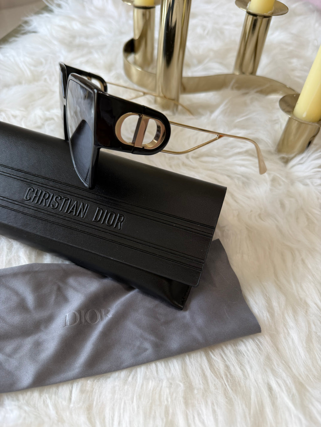 CHRISTIAN DIOR 30 MONTAIGNE IN BLACK