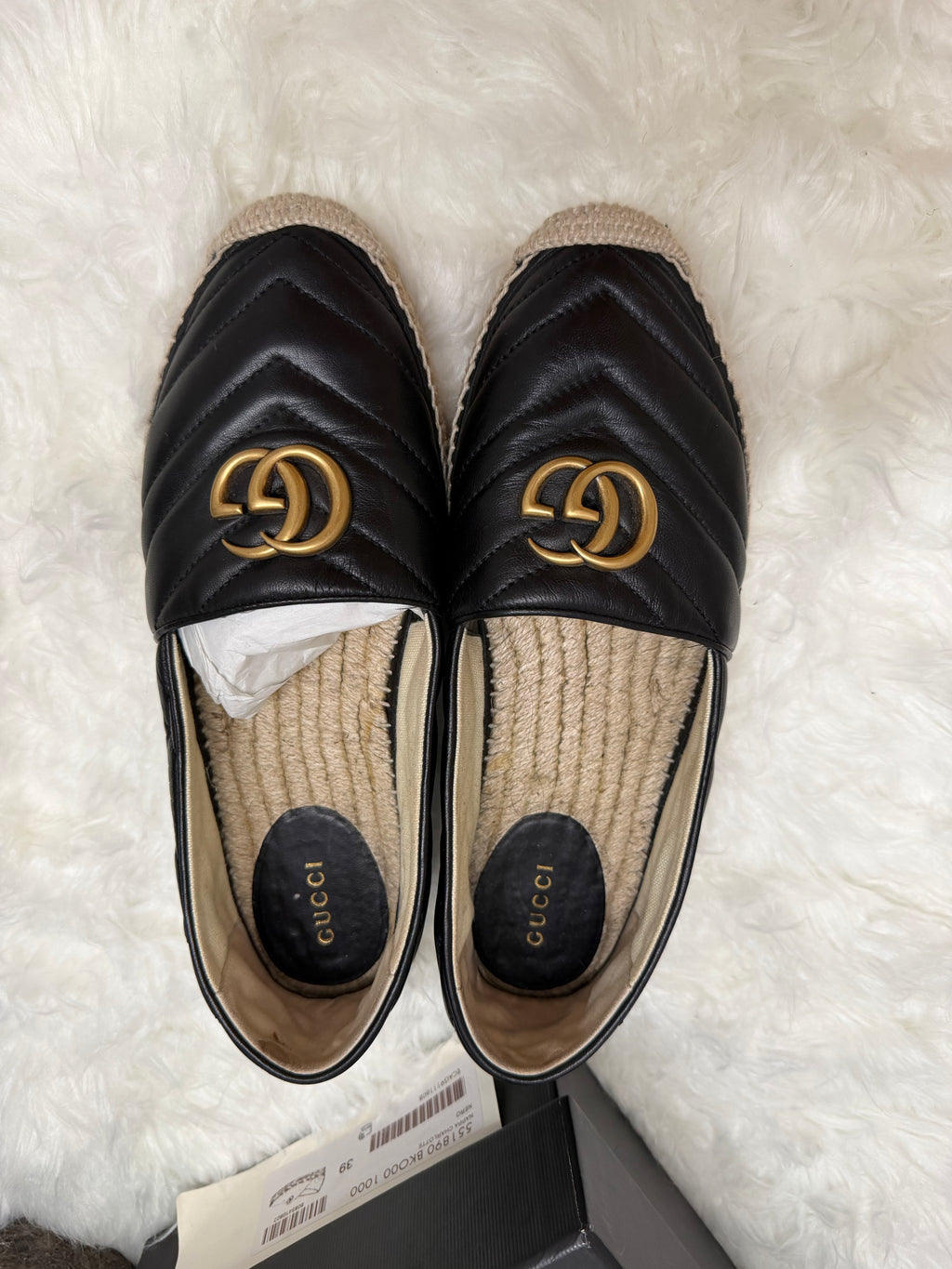 GUCCI Nappa Charlotte Mules