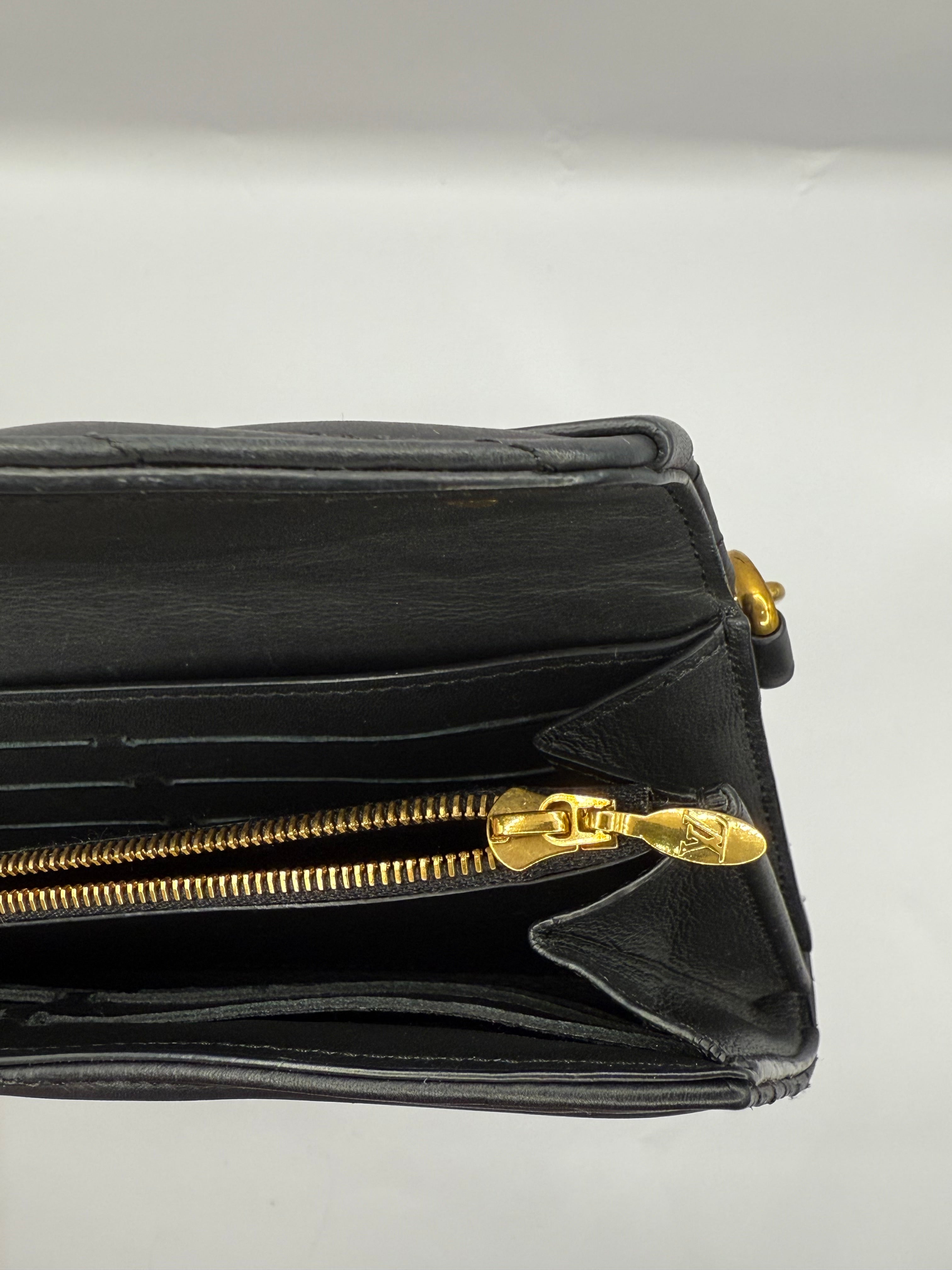 LOUIS VUITTON NEW WAVE QUILTED LONG WALLET