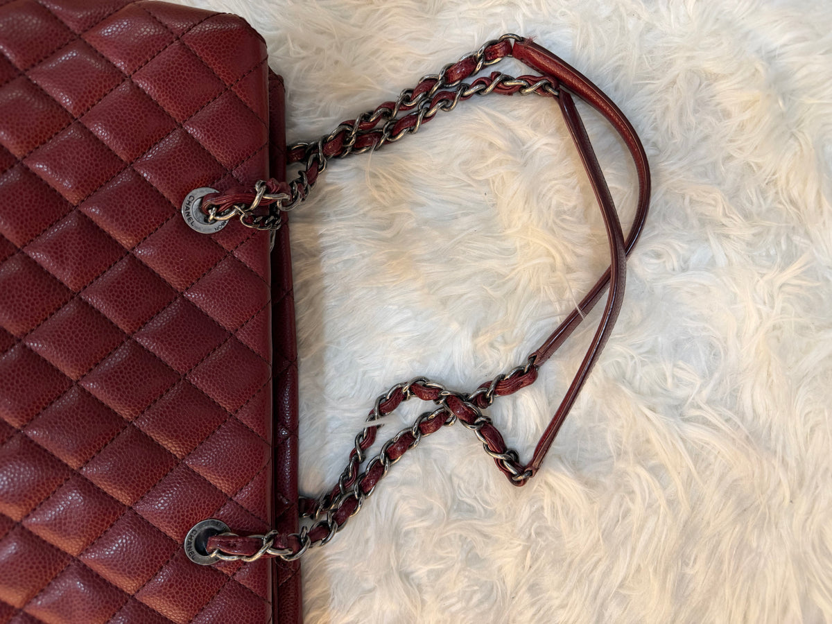 CHANEL CITY SHOPPING TOTE IN CAVIAR