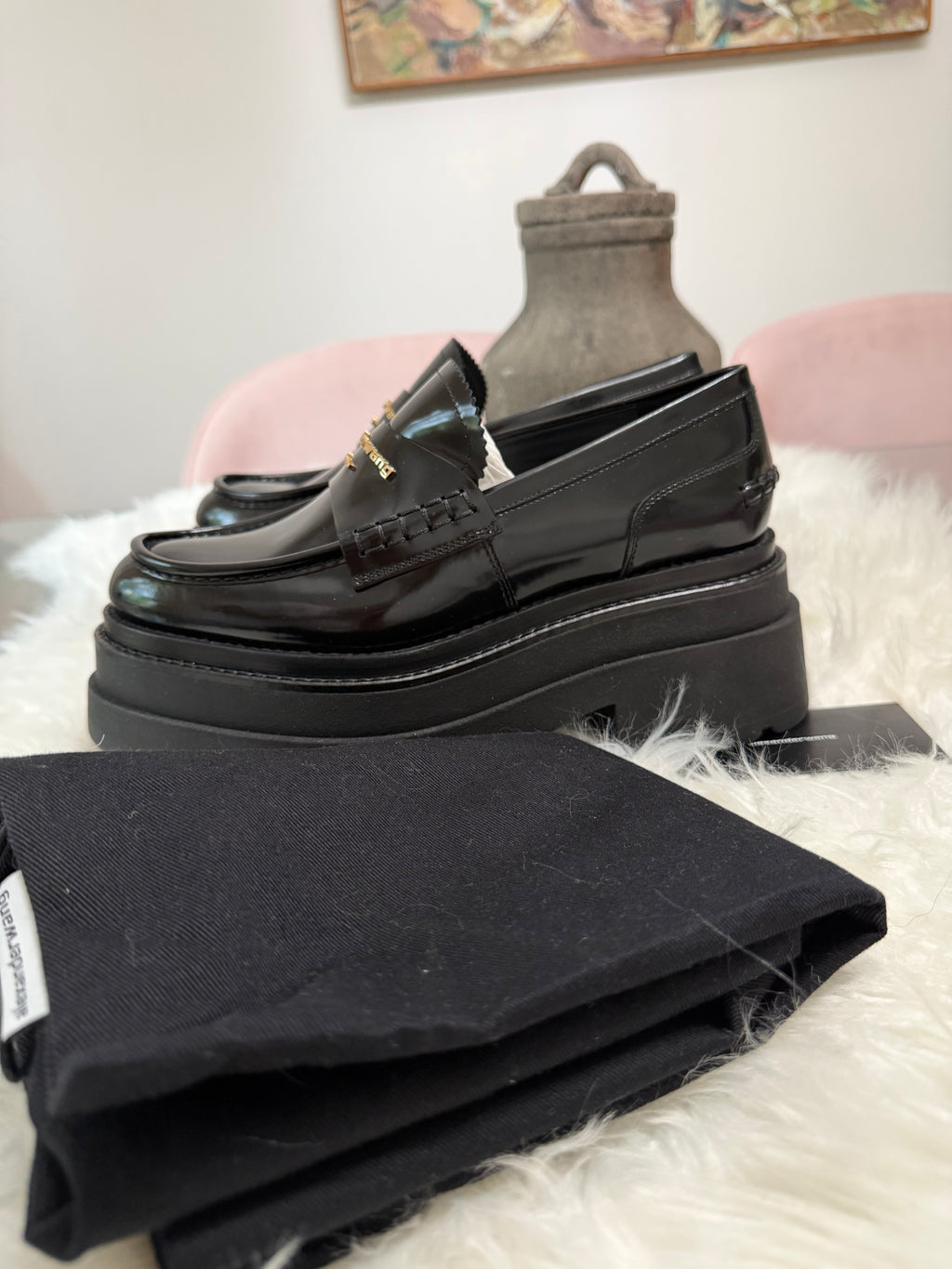 ALEXANDER WANG CARTER PLATFORM LOAFER