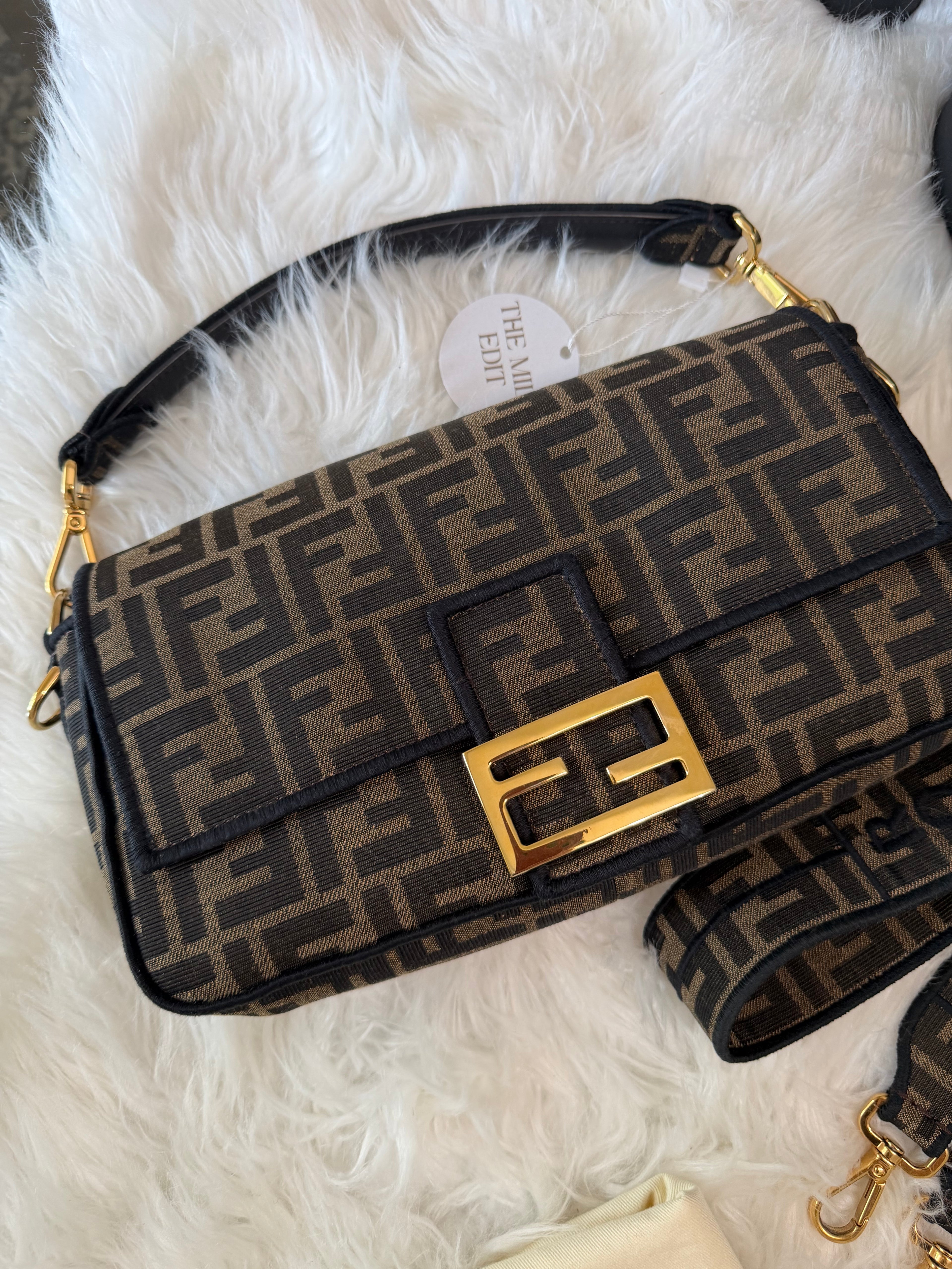 FENDI ZUCCA BAGUETTE NM BAG