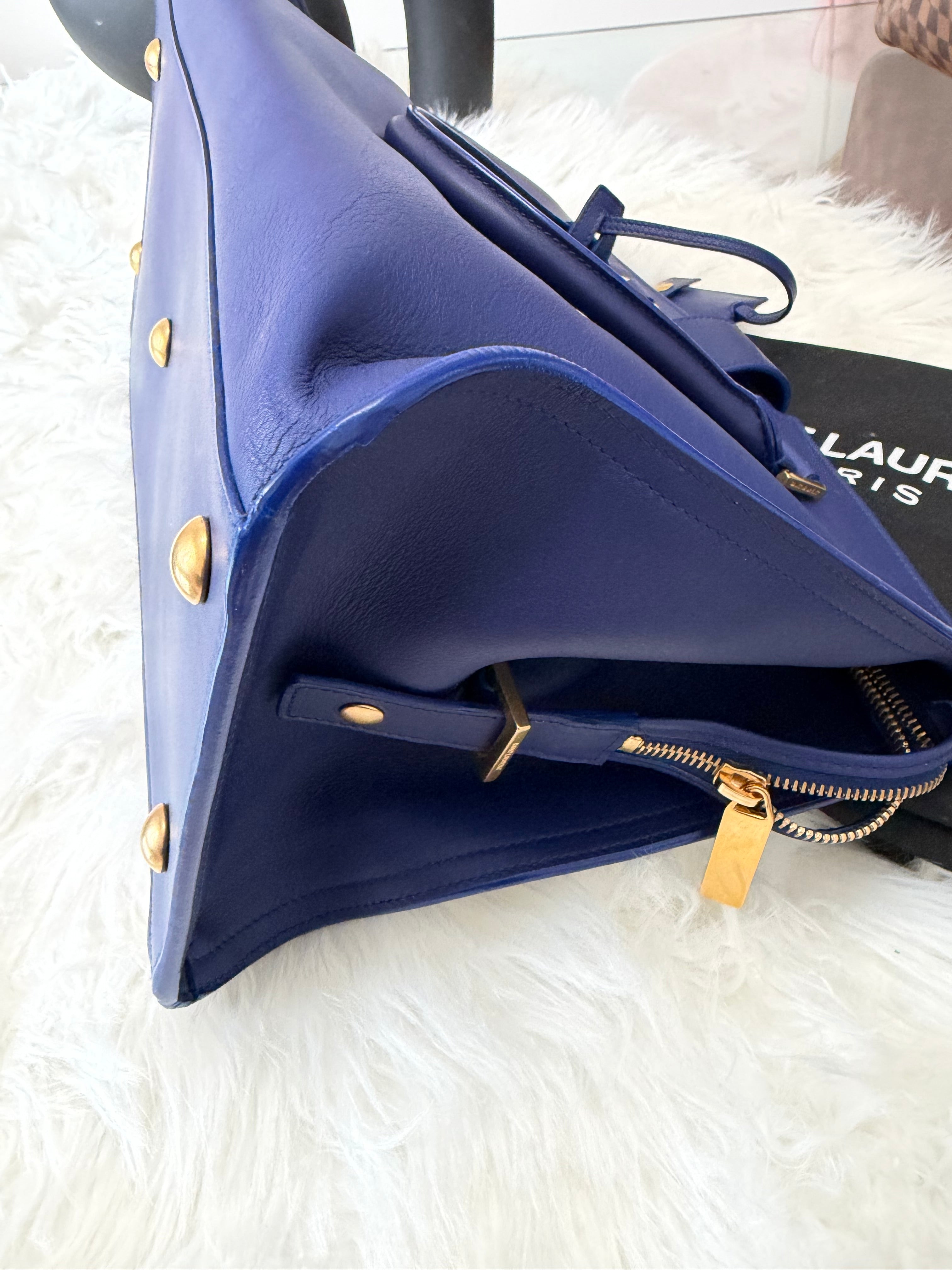 SAINT LAURENT CHYC Cabas Y Logo HANDBAG