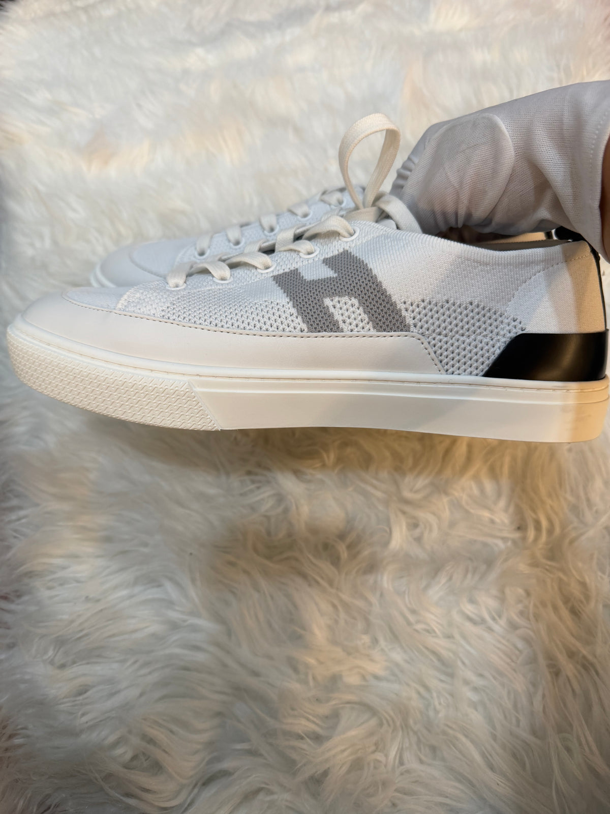 HERMES WOMEN DEEP SNEAKERS CANVAS