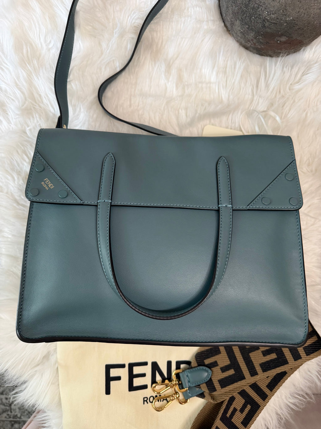 FENDI FLIP TOTE BAG