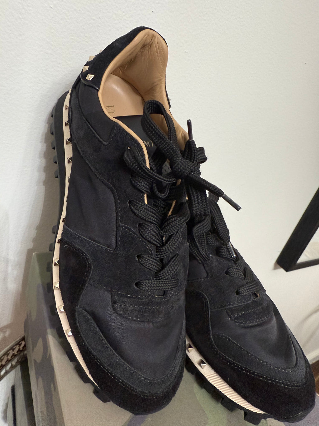 Valentino camouflage sneakers