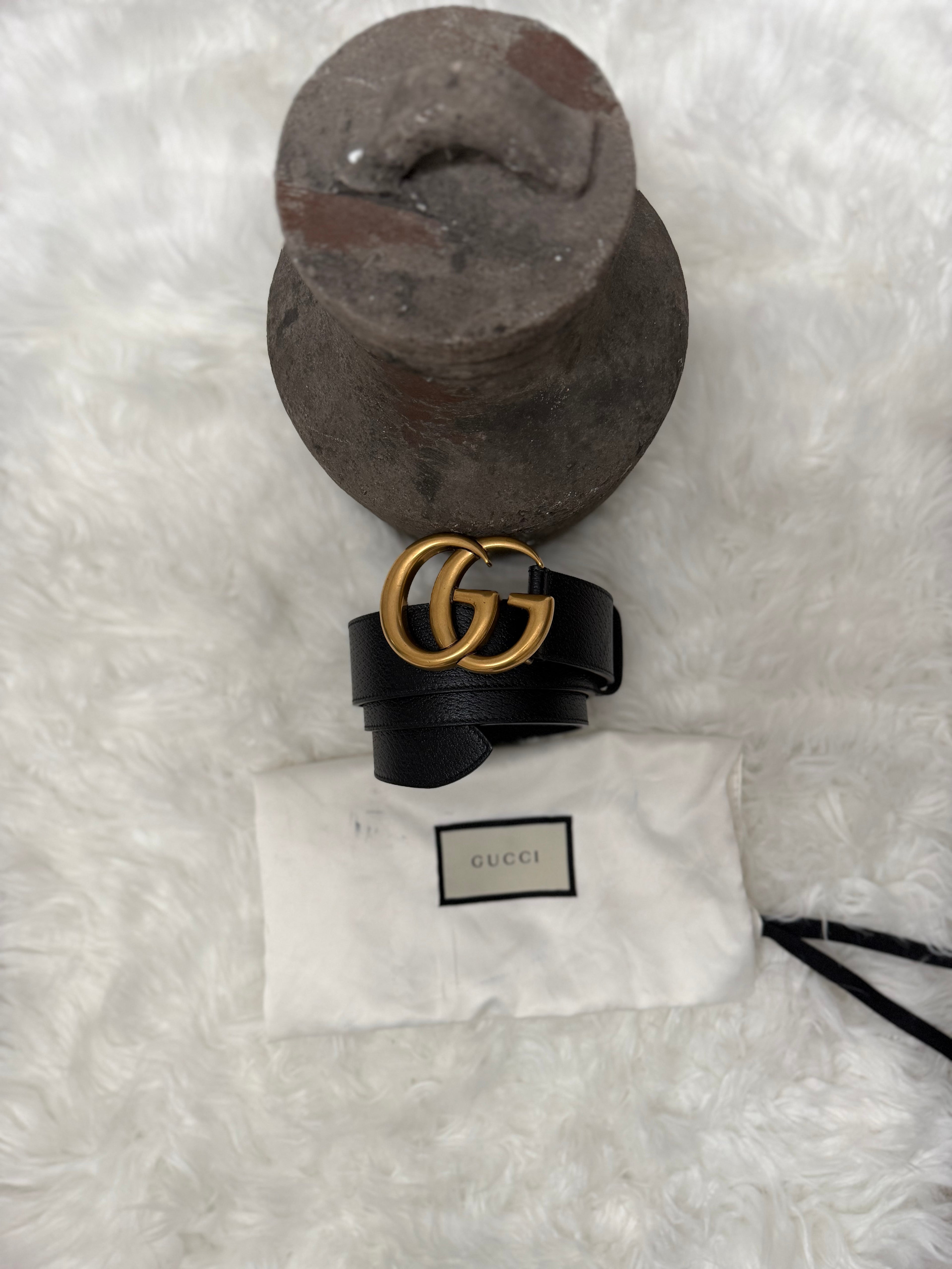 GUCCI Marmont Leather BELT