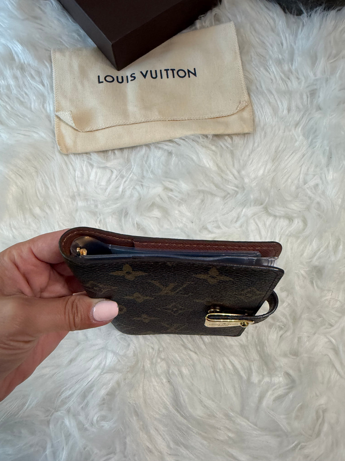 LOUIS VUITTON MONOGRAM CANVAS PM AGENDA COVER/NOTEBOOK
