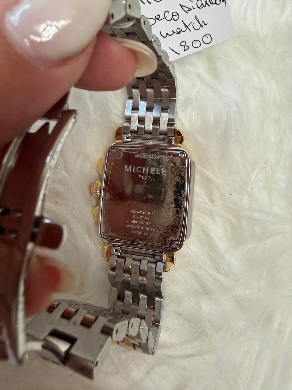 MICHELE DECO DIAMOND WATCH