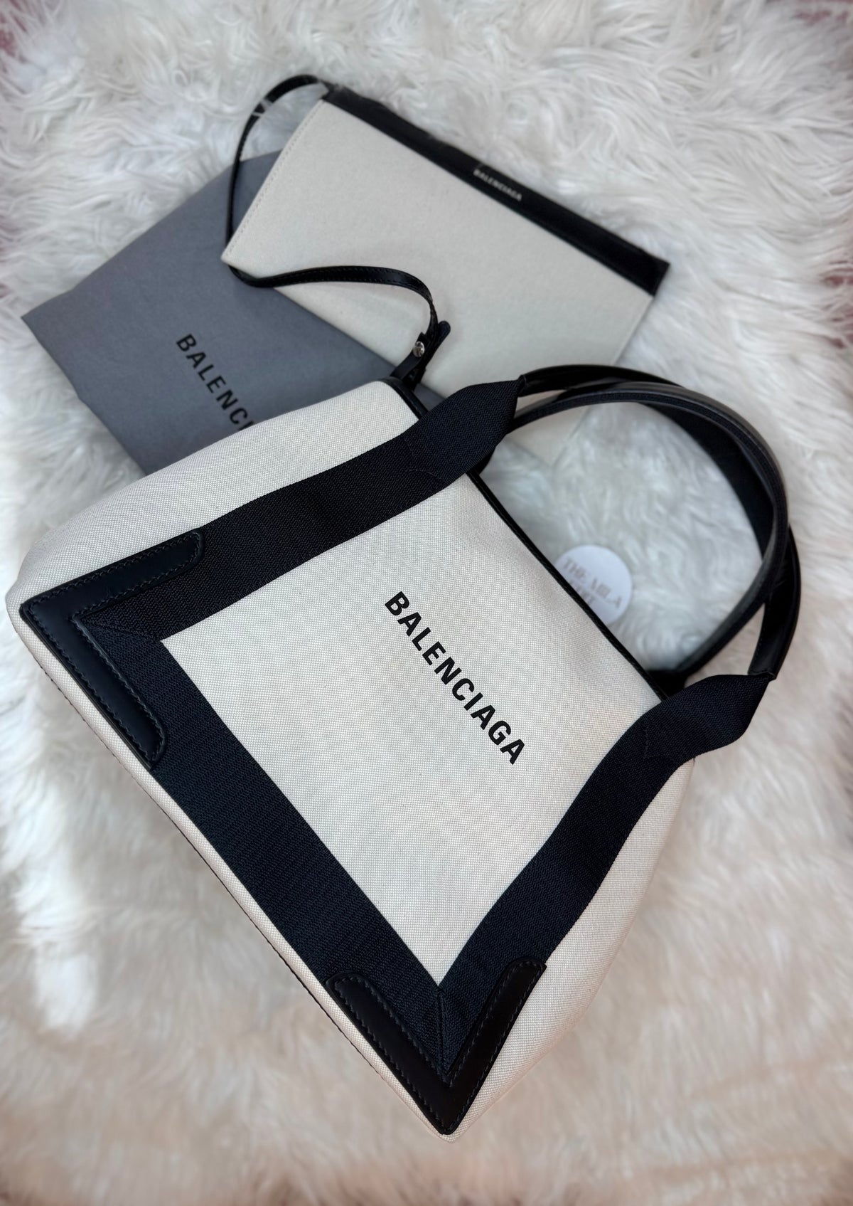 BALENCIAGA CABAS SMALL TOTE BAG